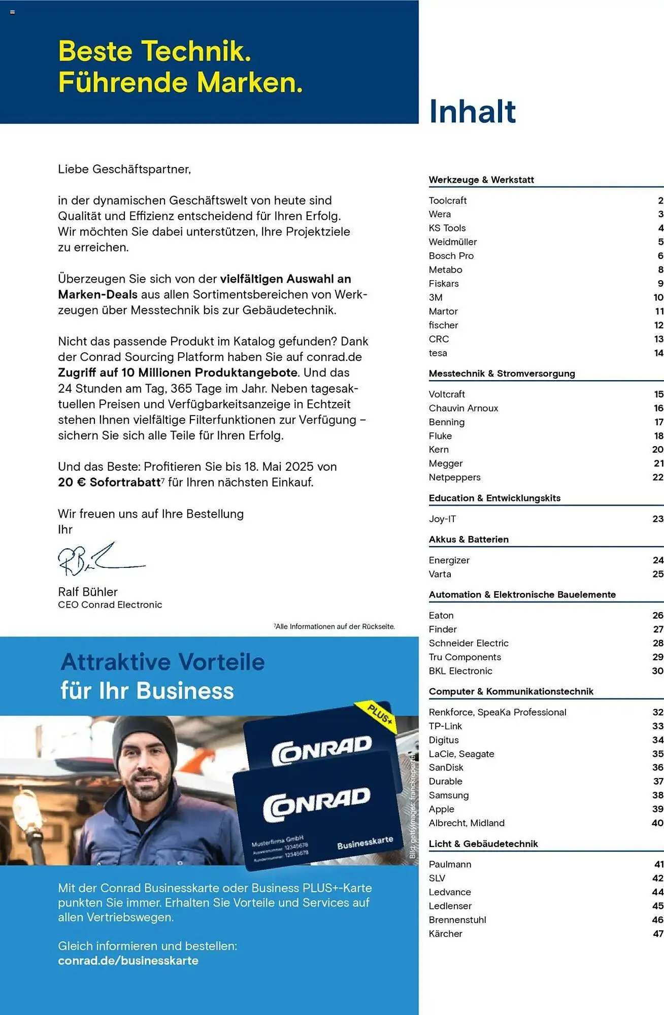 Conrad Prospekt von 27. März bis 18. Mai 2025 - Prospekt seite 3