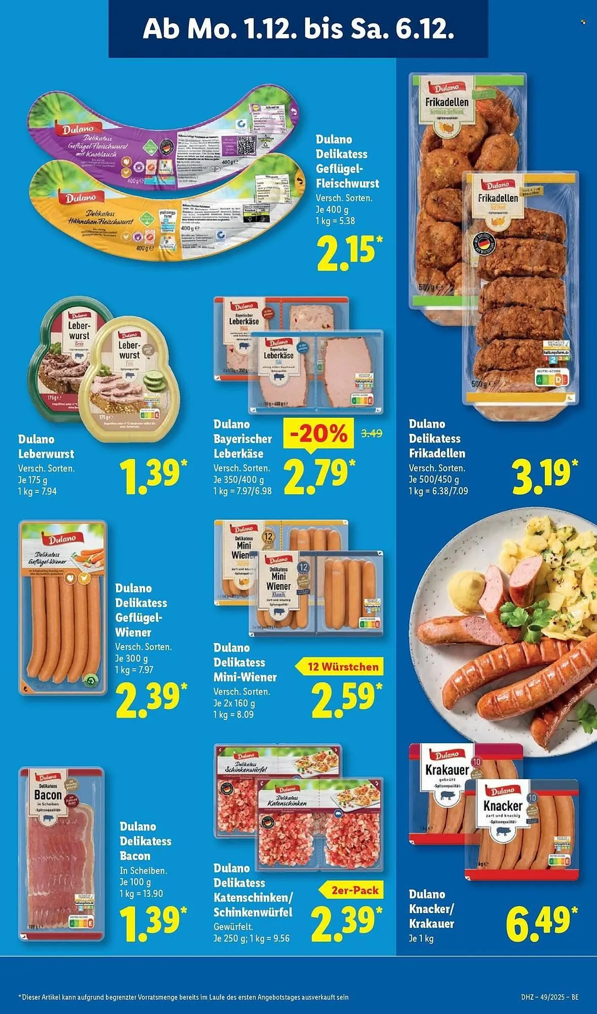 Lidl Prospekt von 1. Dezember bis 6. Dezember 2025 - Prospekt seite 19