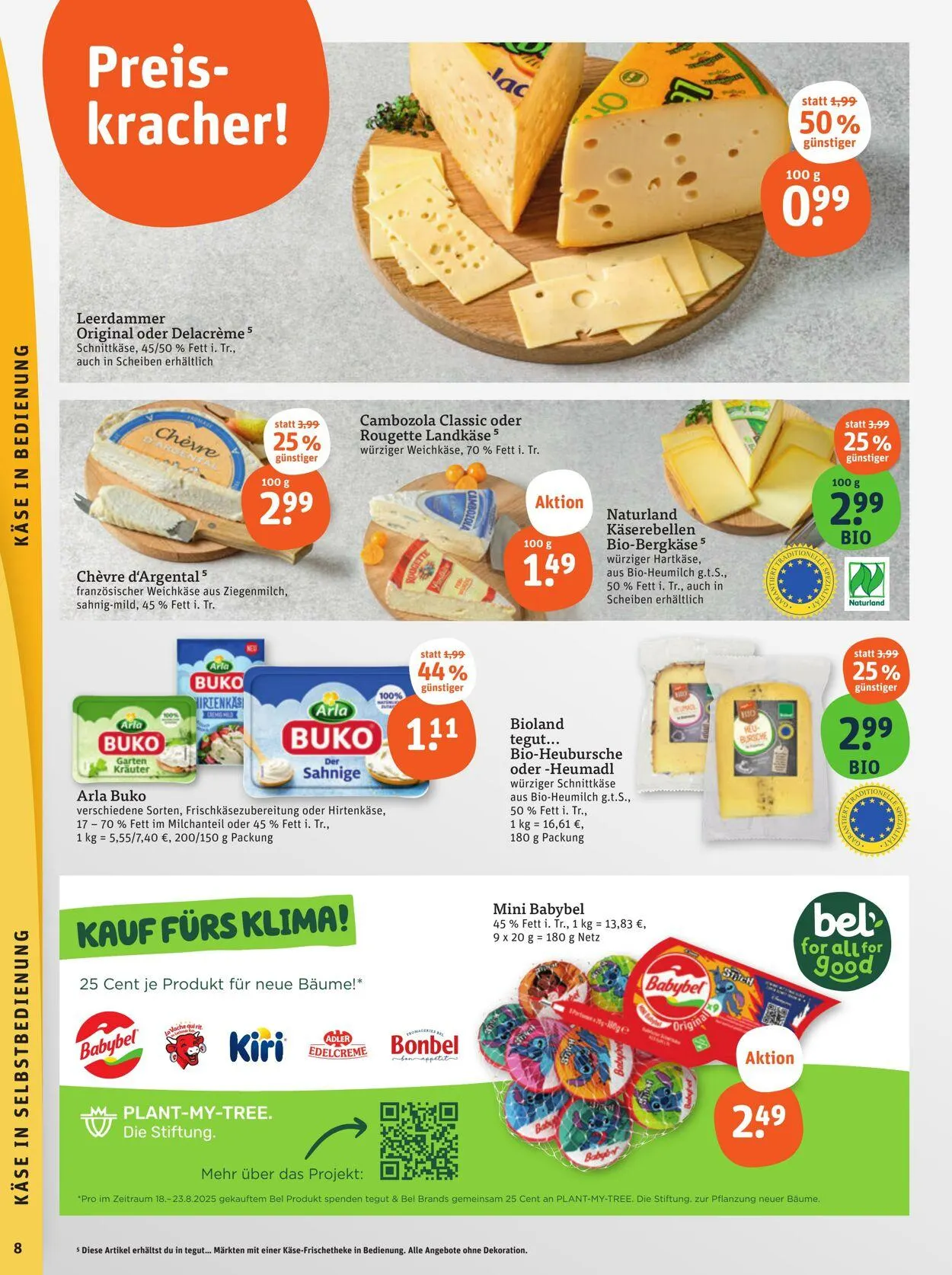 Tegut Aktueller Prospekt von 11. August bis 17. August 2025 - Prospekt seite 10