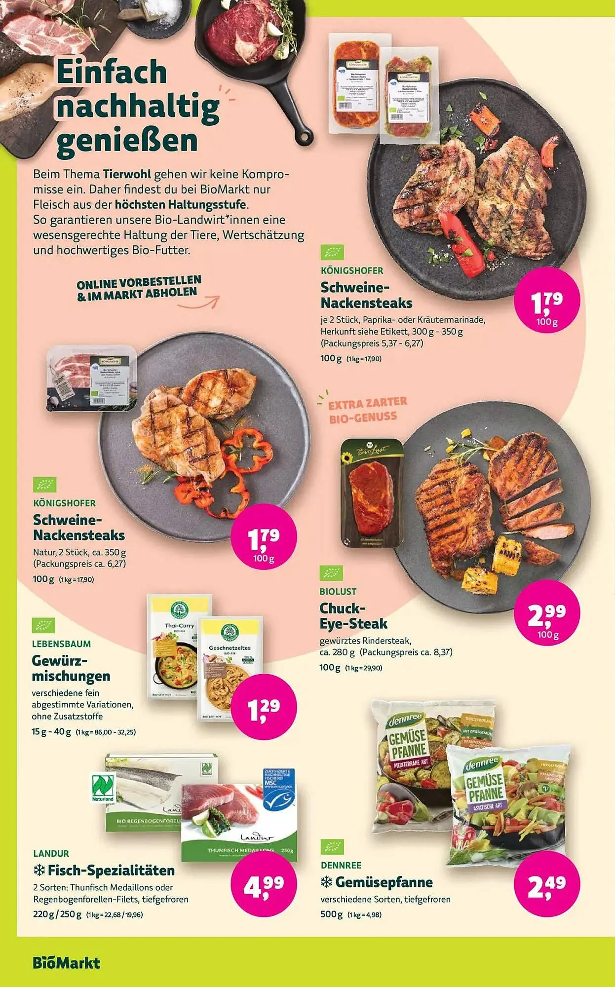 Biomarkt Prospekt von 30. Juli bis 12. August 2025 - Prospekt seite 6