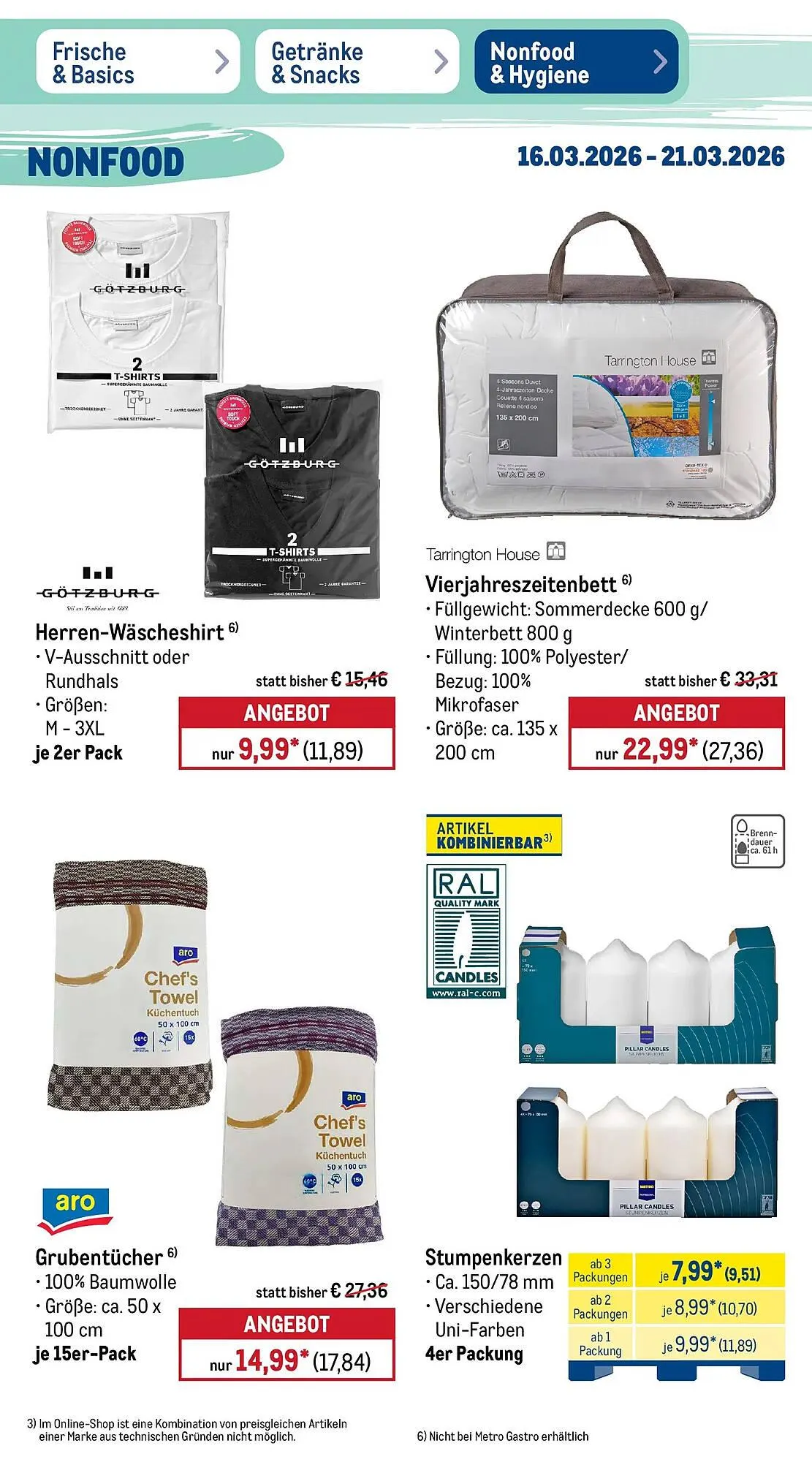 METRO Prospekt von 15. März bis 21. März 2026 - Prospekt seite 49