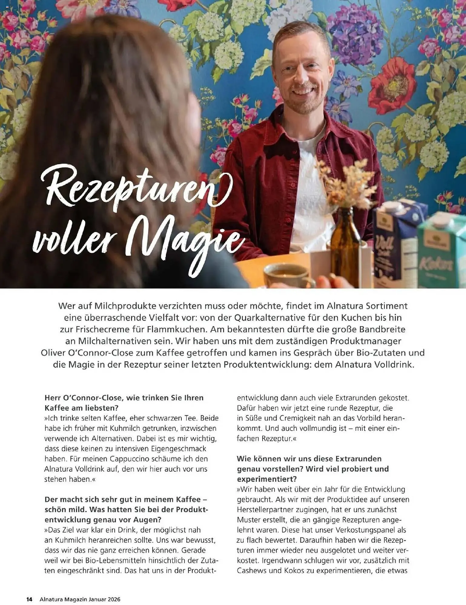 Alnatura Prospekt von 1. Januar bis 31. Januar 2026 - Prospekt seite 14