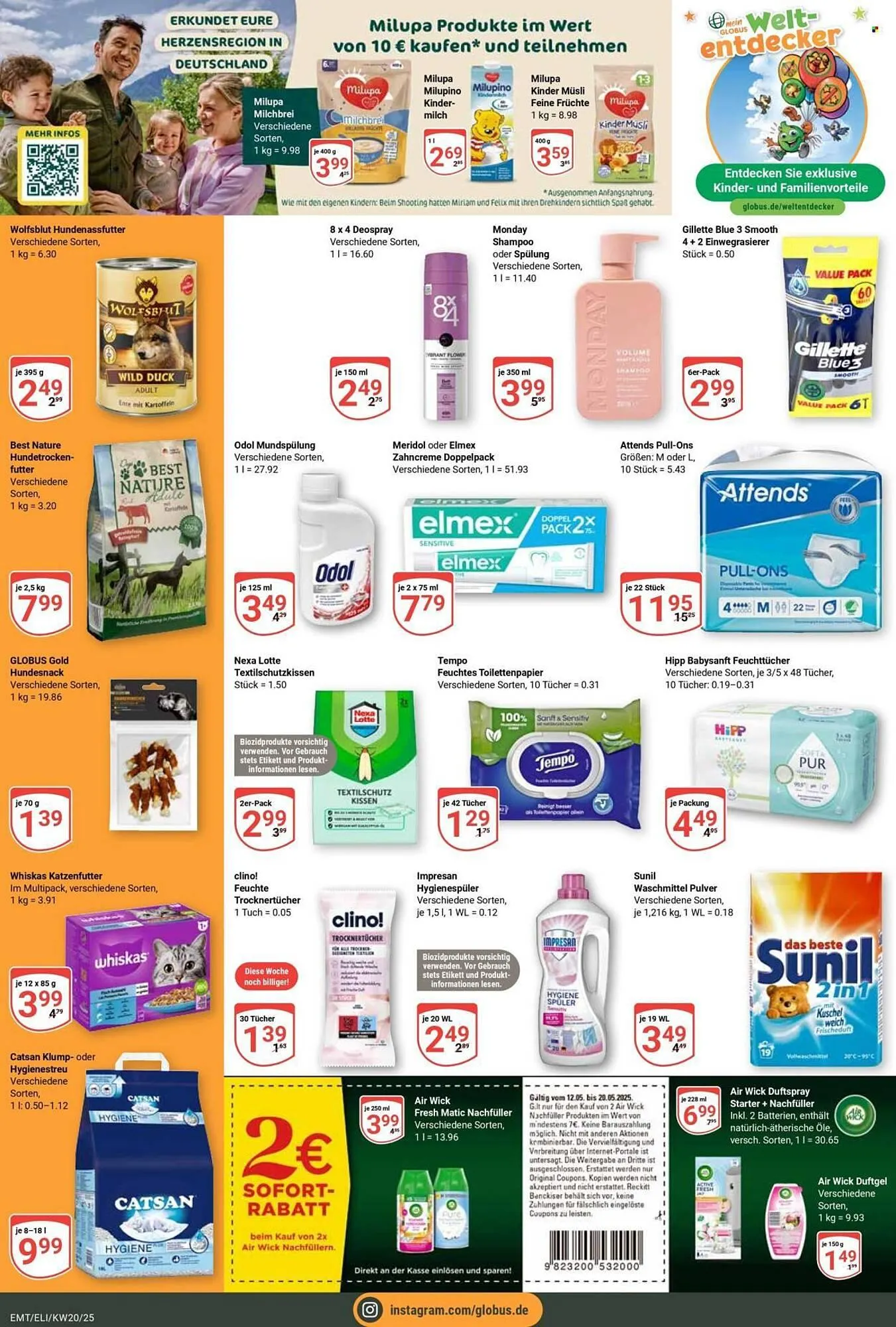Globus Prospekt von 12. Mai bis 17. Mai 2025 - Prospekt seite 20