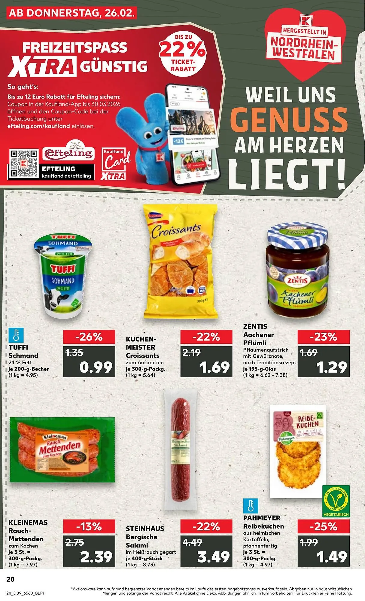 Kaufland Prospekt von 25. Februar bis 3. März 2026 - Prospekt seite 20