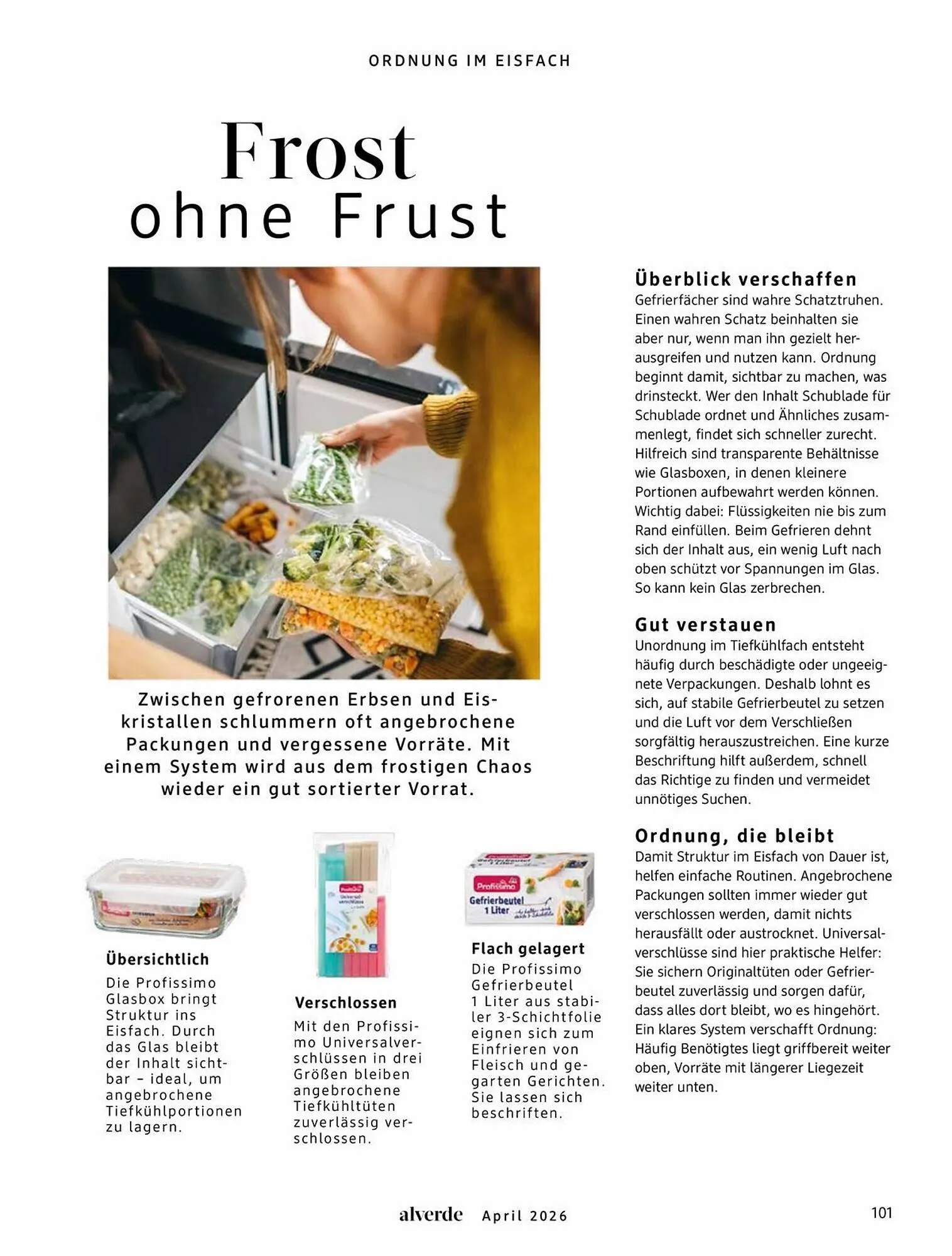 Dm drogerie Magazin von 1. April bis 30. April 2026 - Prospekt seite 101