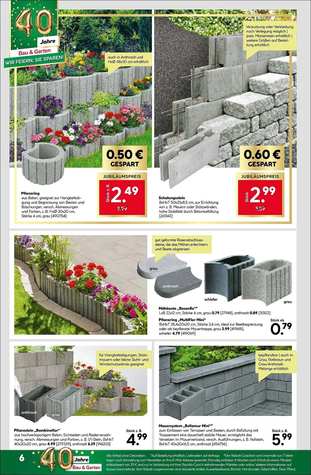 BayWa Bau & Garten Prospekt von 27. April bis 3. Mai 2026 - Prospekt seite 6