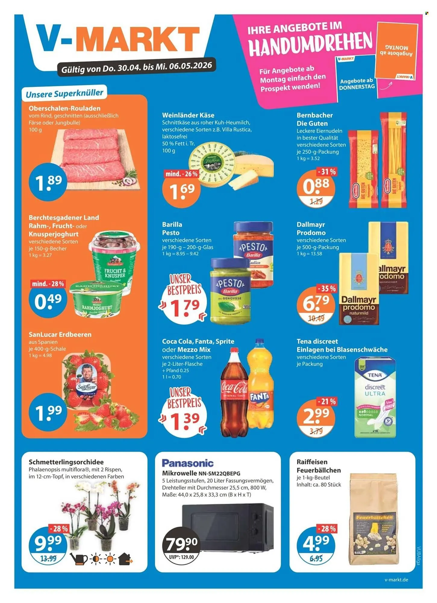 V Markt Prospekt von 30. April bis 6. Mai 2026 - Prospekt seite 1
