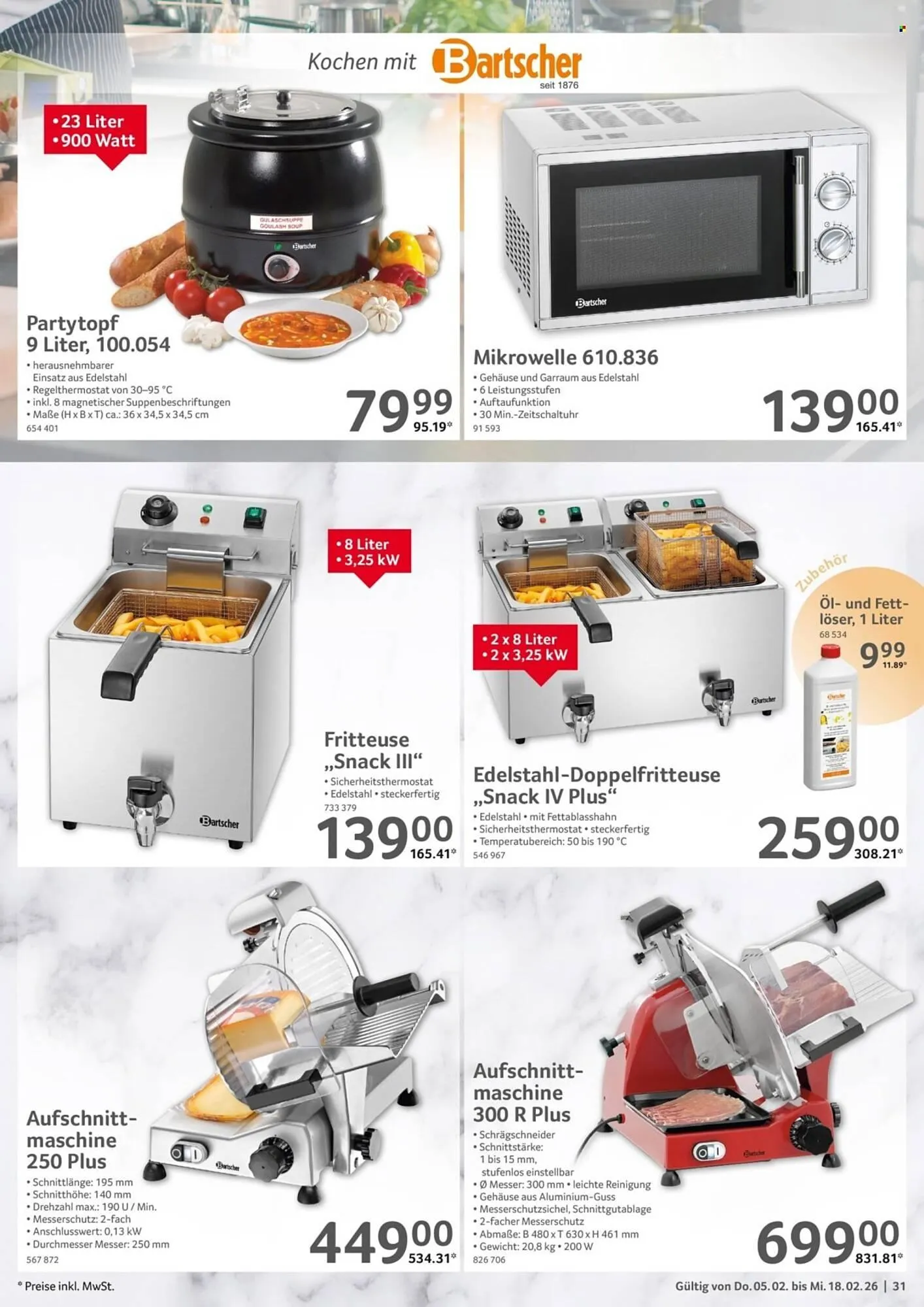 Selgros Prospekt von 5. Februar bis 18. Februar 2026 - Prospekt seite 31