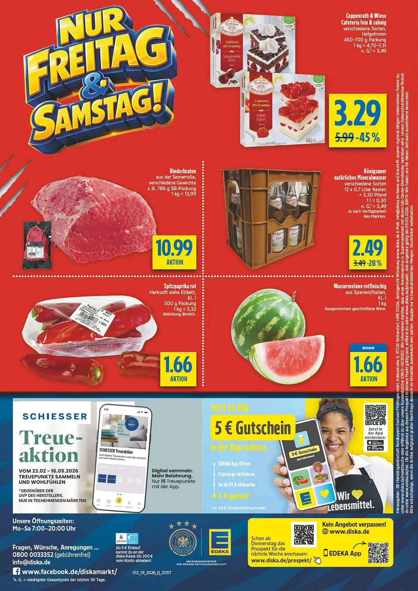 Diska Prospekt von 4. Mai bis 9. Mai 2026 - Prospekt seite 12