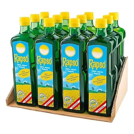 Rapso Rapsöl 750 ml, 12er Pack