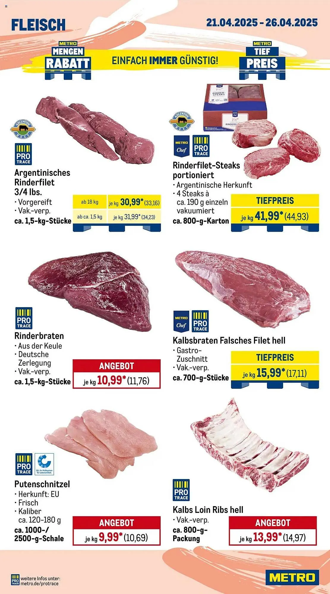 METRO Prospekt von 21. April bis 26. April 2025 - Prospekt seite 2