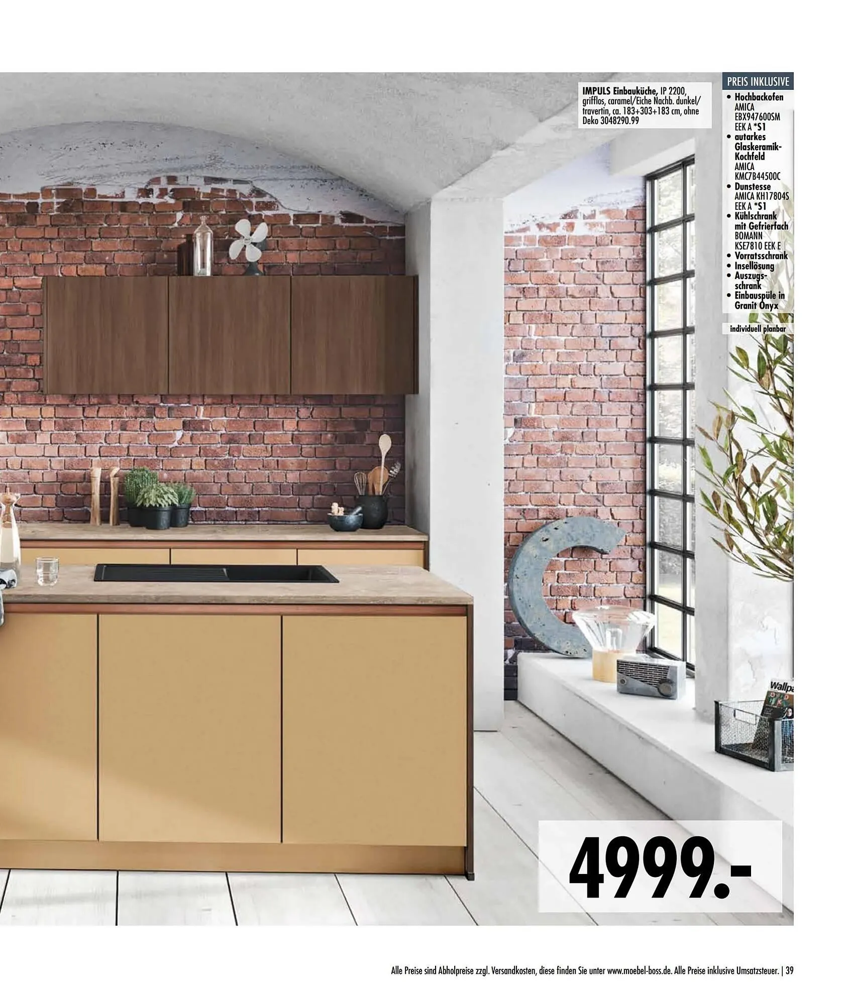 Möbel Boss Prospekt von 21. April bis 30. November 2026 - Prospekt seite 39