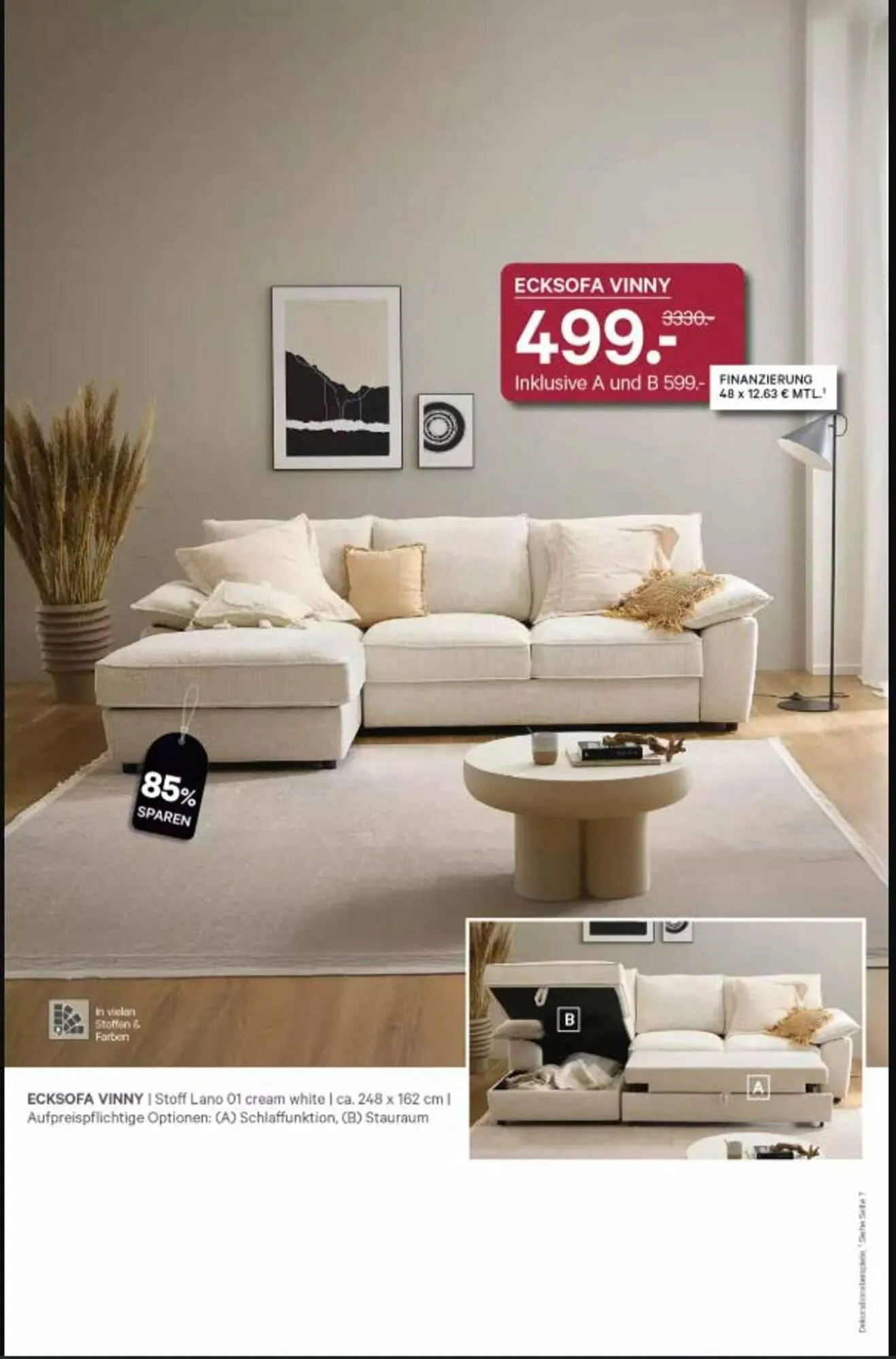 Kabs Polsterwelt Prospekt von 10. November bis 2. Dezember 2025 - Prospekt seite 3