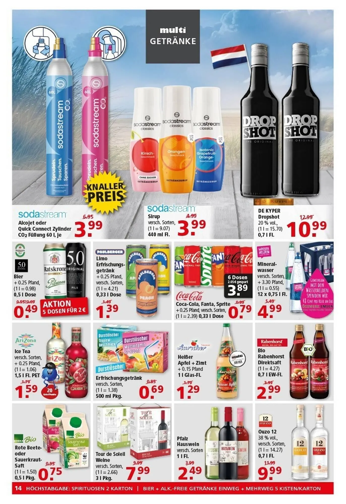 Multi Markt Prospekt von 19. Januar bis 24. Januar 2026 - Prospekt seite 14