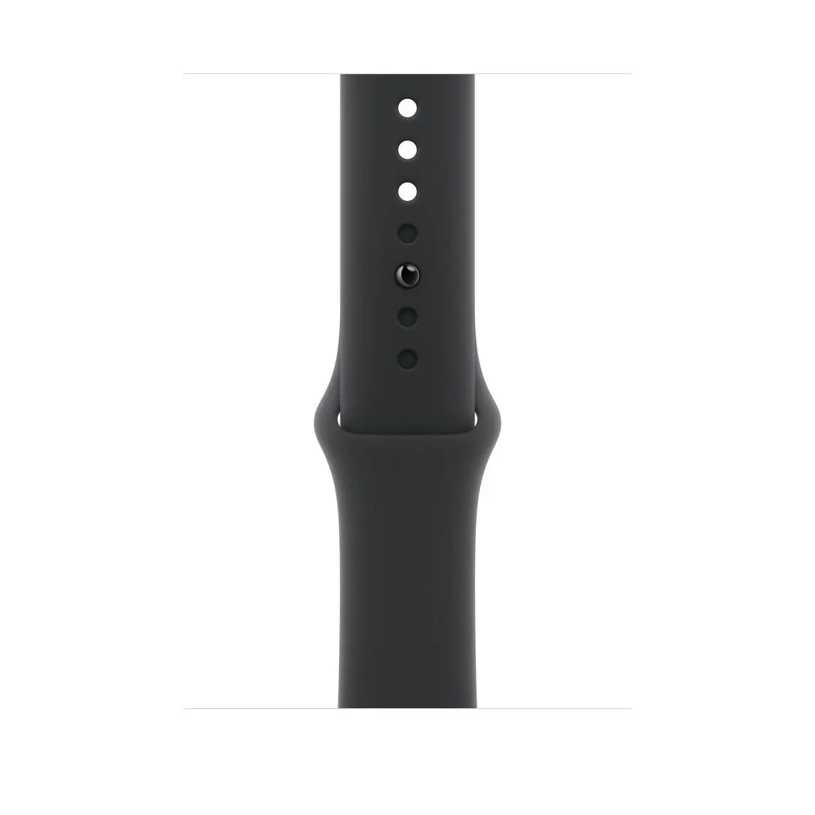 46 mm Sportarmband Schwarz – M/L