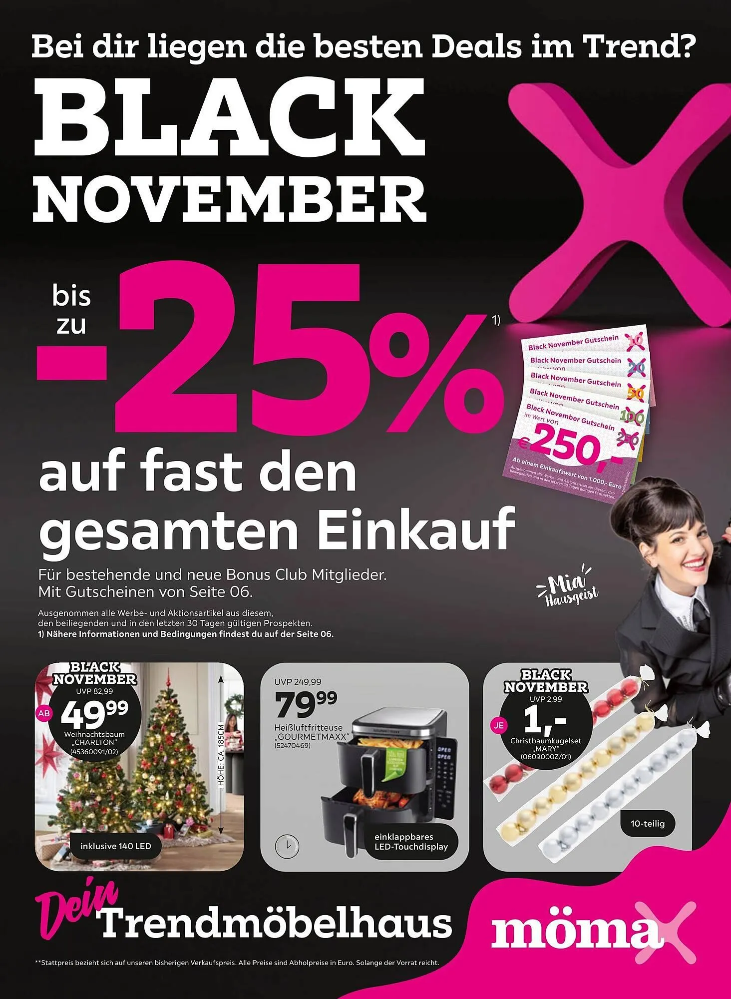 Mömax Prospekt von 10. November bis 18. November 2025 - Prospekt seite 1