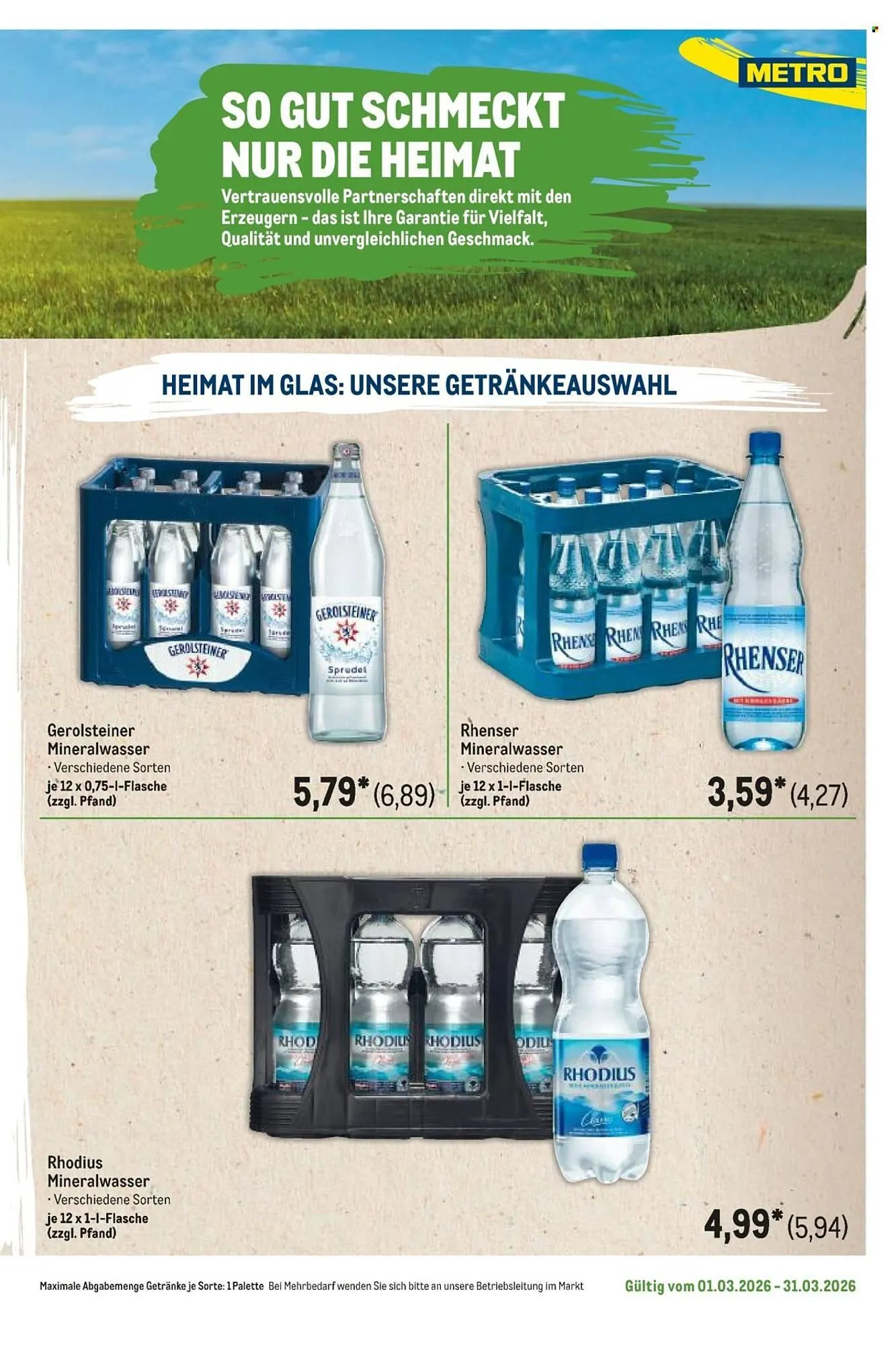 METRO Prospekt von 1. März bis 31. März 2026 - Prospekt seite 73