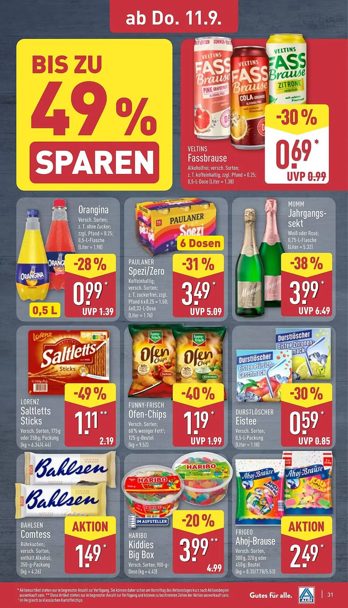 Aldi Nord Prospekt von 8. September bis 13. September 2025 - Prospekt seite 35