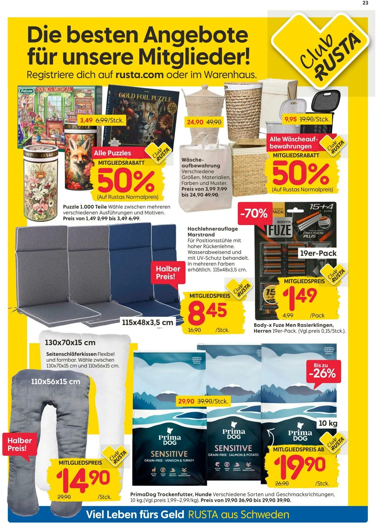 Rusta von 12. Mai bis 26. Mai 2025 - Prospekt seite 23