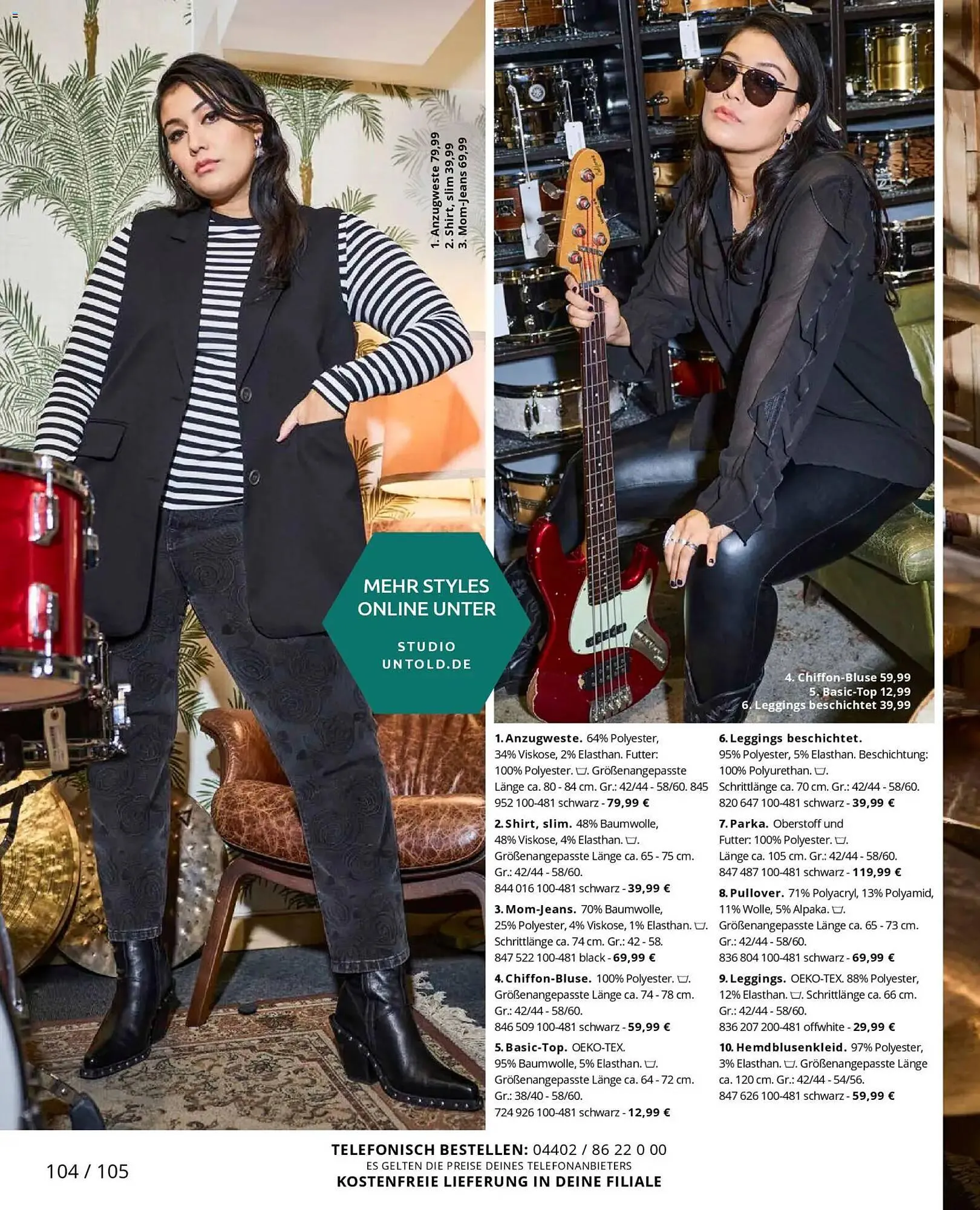 Ulla Popken Katalog von 1. Januar bis 31. Januar 2026 - Prospekt seite 104