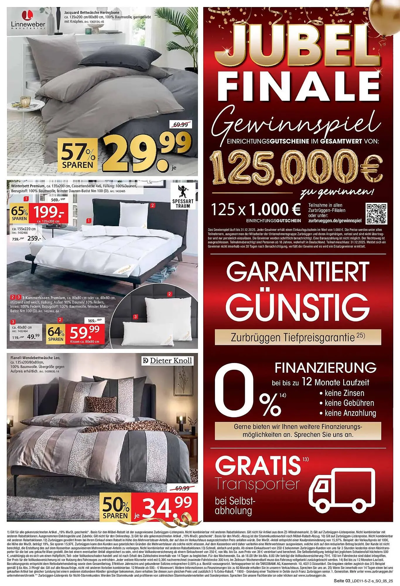 Zurbrüggen Prospekt von 28. November bis 13. Dezember 2025 - Prospekt seite 3