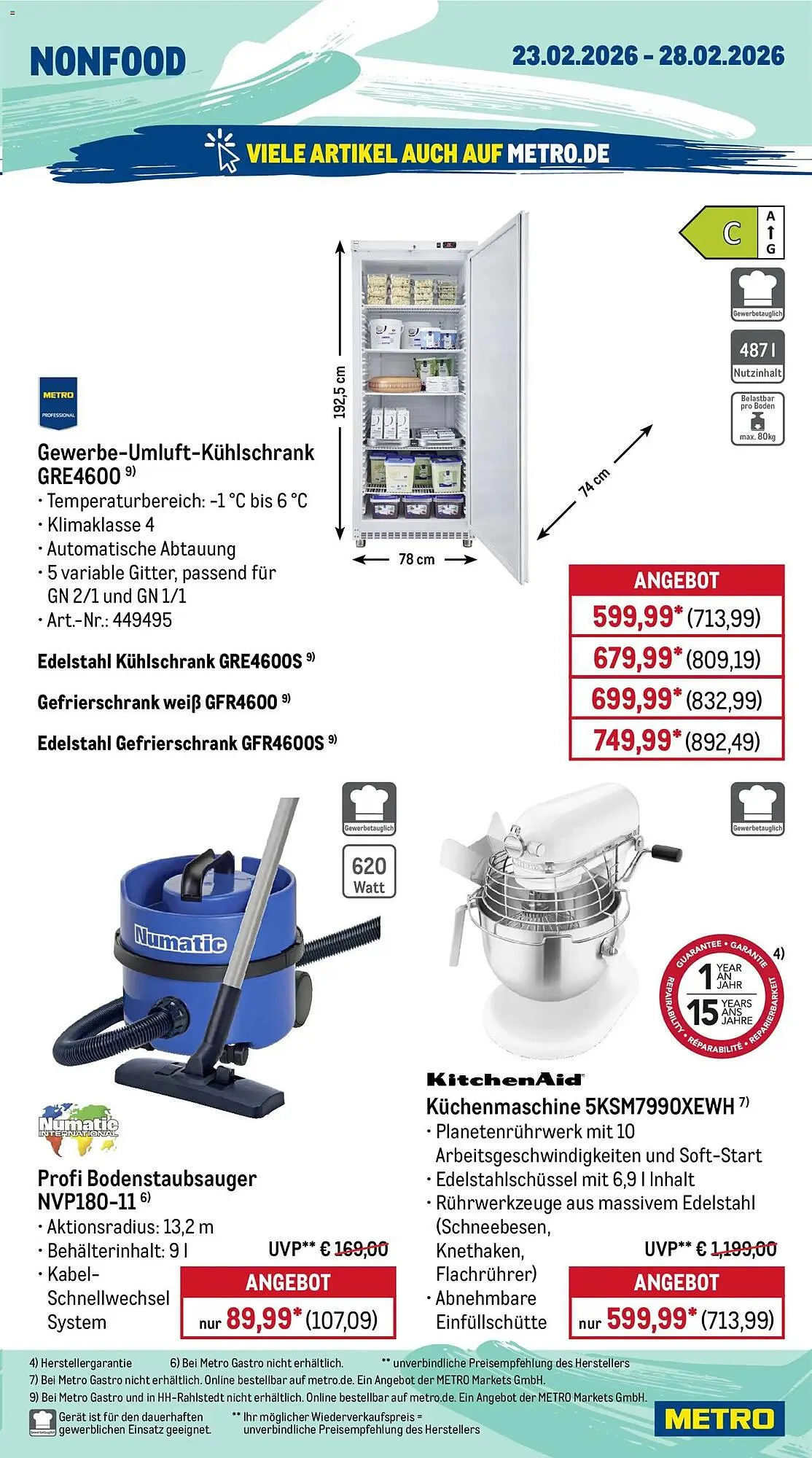 METRO Prospekt von 23. Februar bis 28. Februar 2026 - Prospekt seite 19