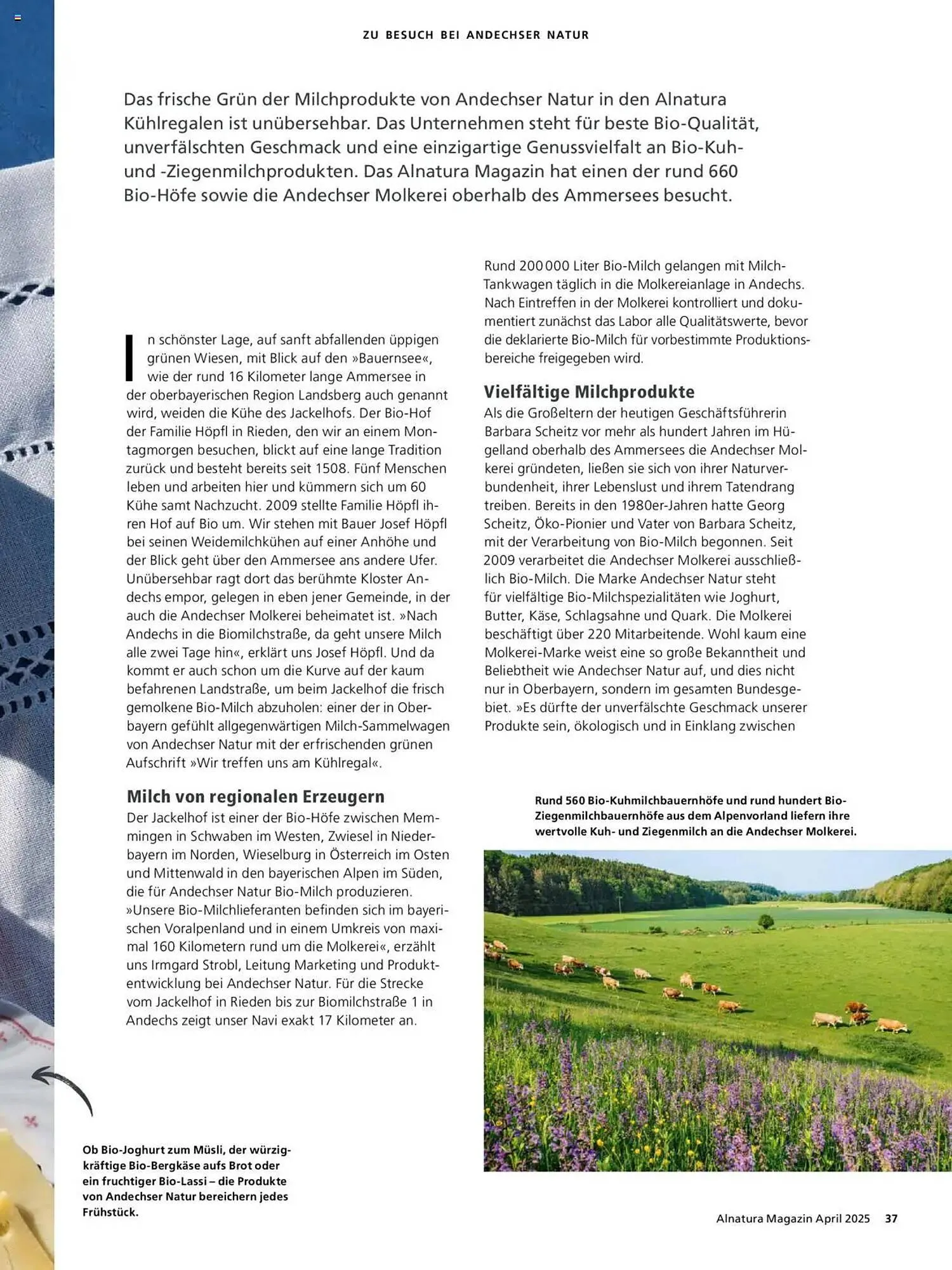 Alnatura Prospekt von 1. April bis 30. April 2025 - Prospekt seite 37