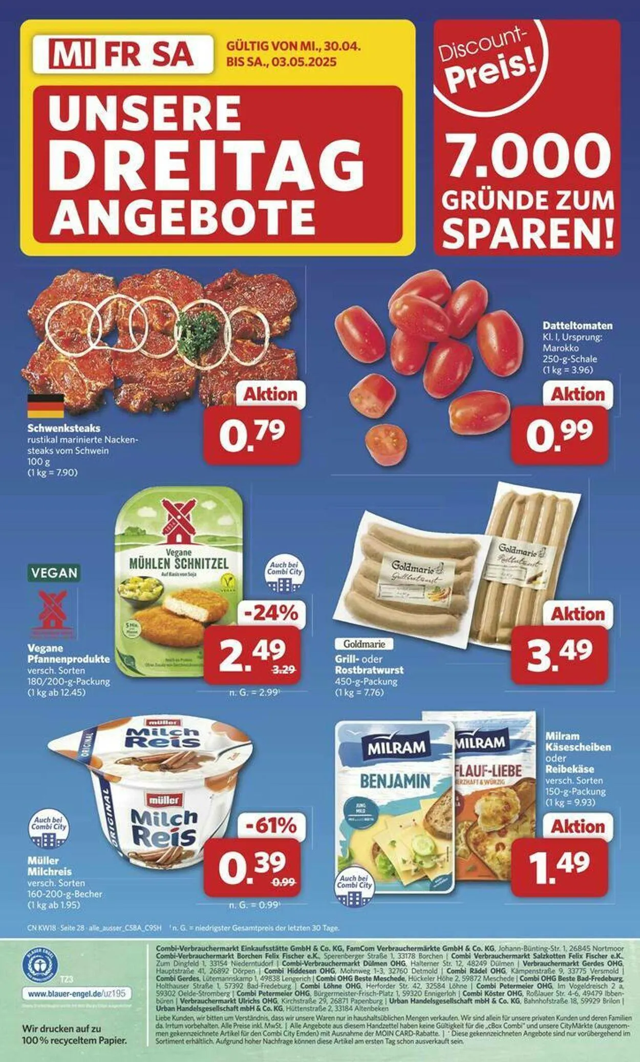 Combi von 28. April bis 3. Mai 2025 - Prospekt seite 34