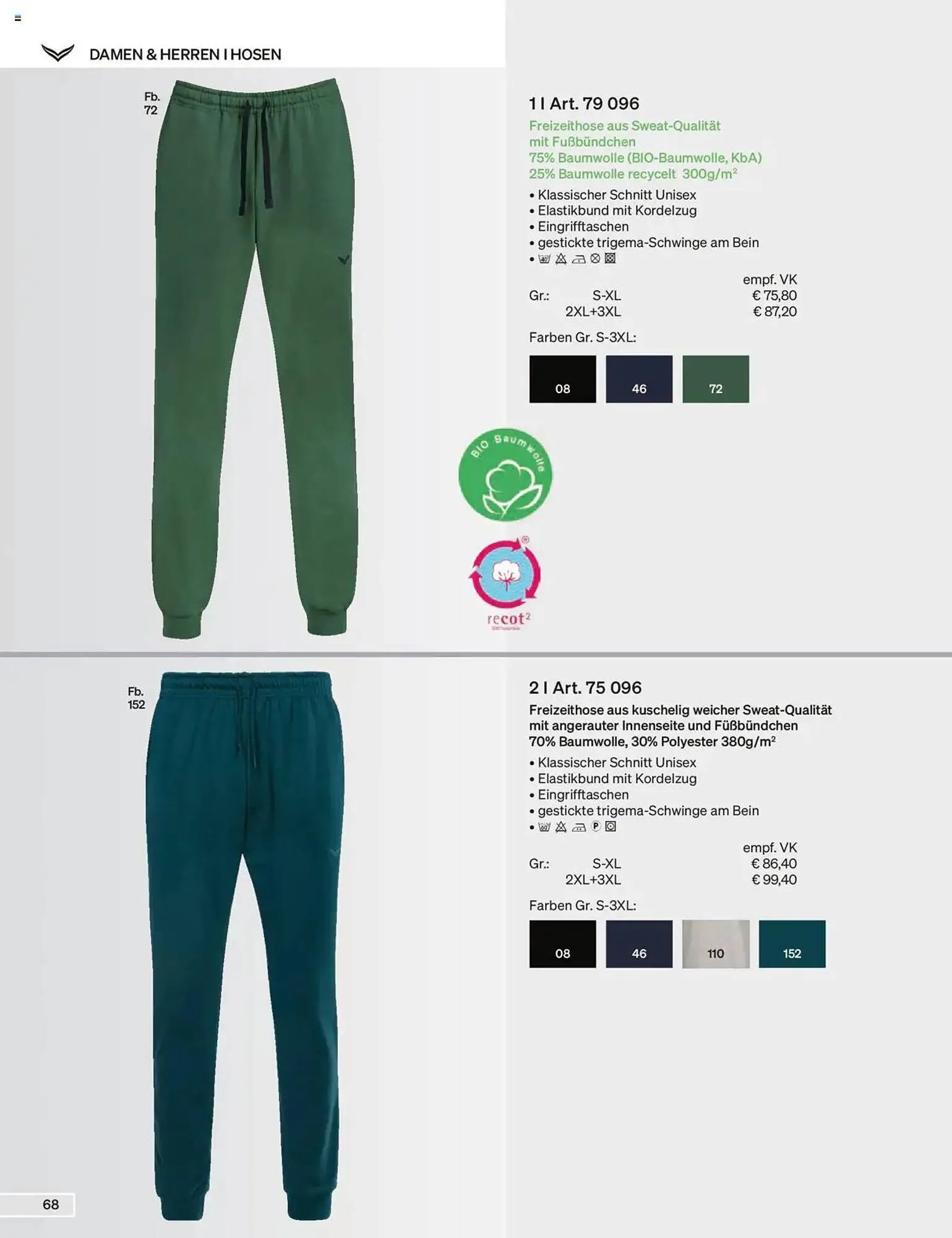 Trigema Prospekt von 17. Februar bis 17. August 2025 - Prospekt seite 68