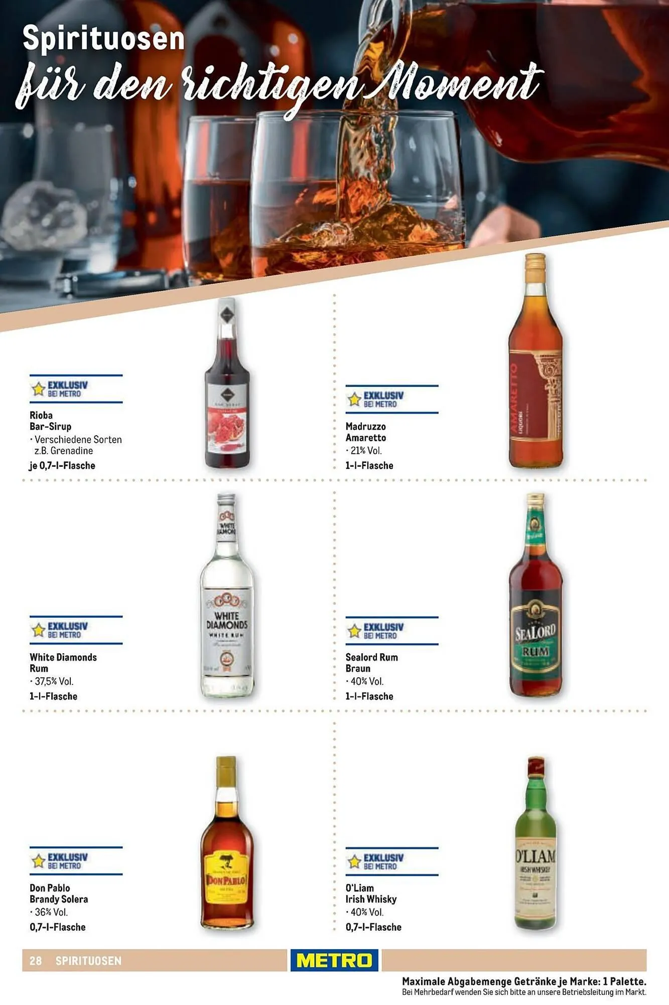 METRO Prospekt von 25. März bis 8. April 2026 - Prospekt seite 28