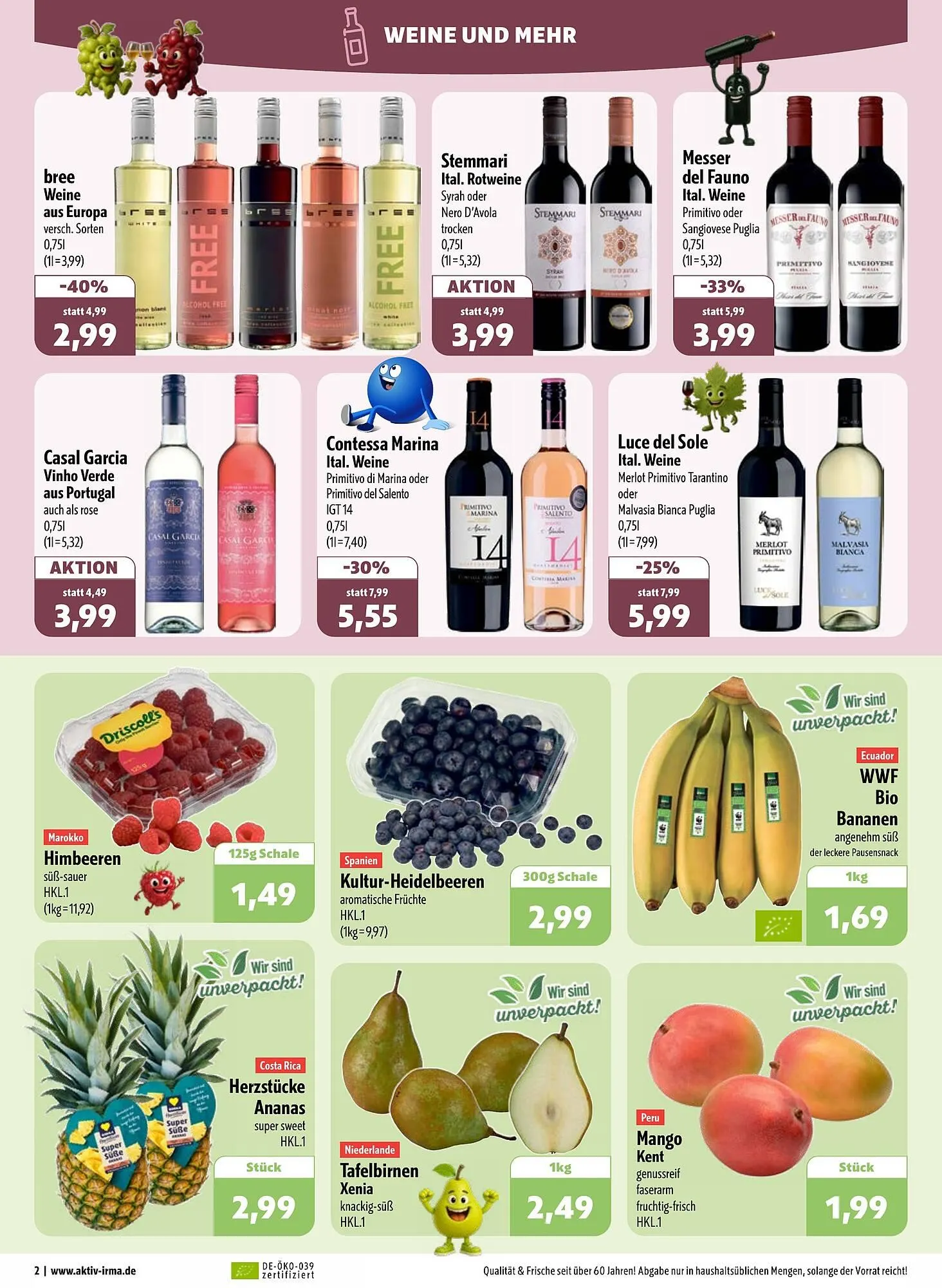 Aktiv Irma Prospekt von 13. April bis 18. April 2026 - Prospekt seite 2