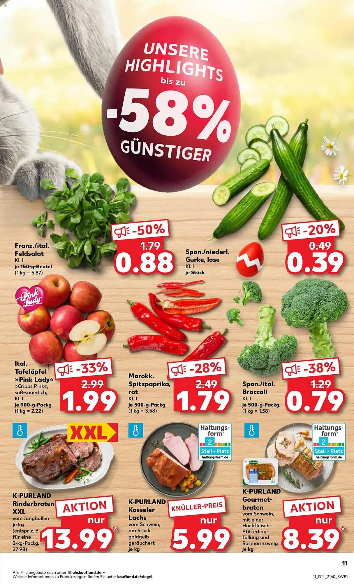 Kaufland Prospekt von 2. April bis 8. April 2026 - Prospekt seite 11