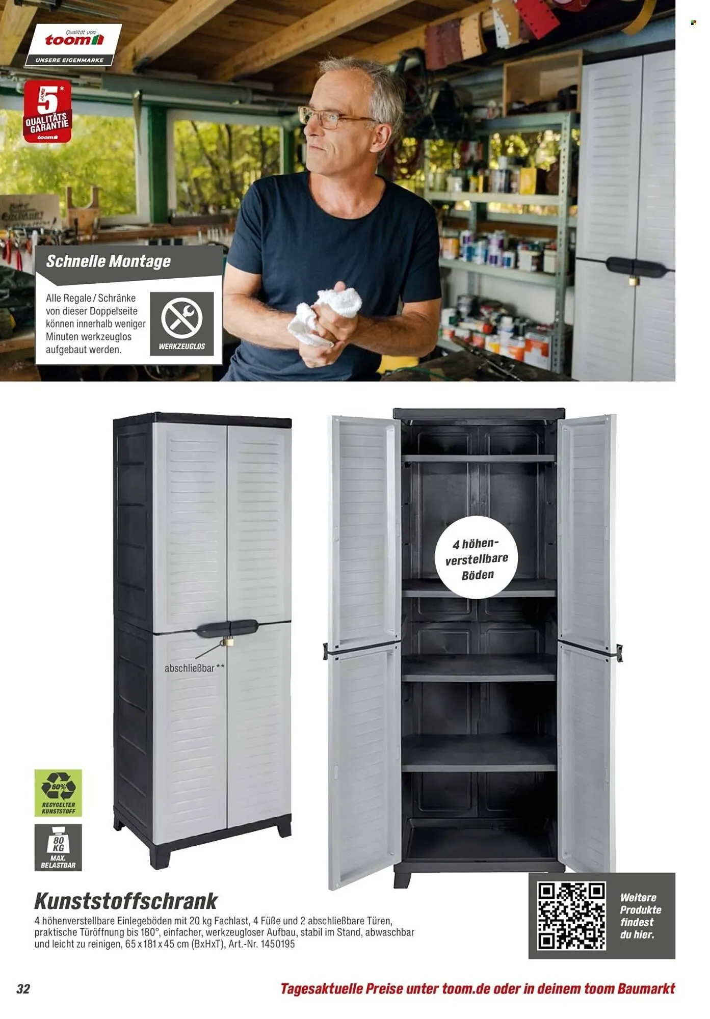 Toom Baumarkt Prospekt von 14. Februar bis 30. April 2026 - Prospekt seite 32