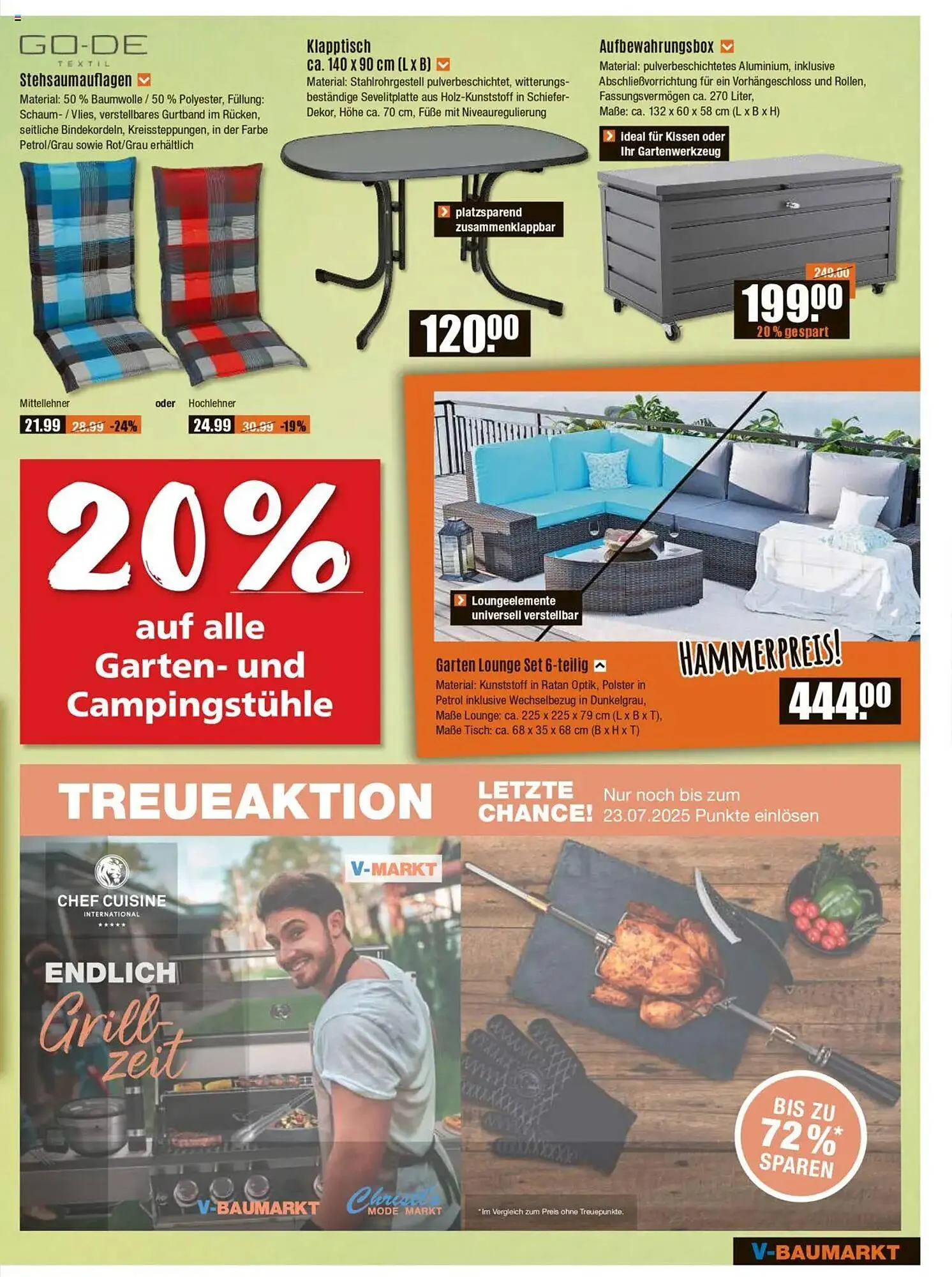 V Baumarkt Prospekt von 17. Juli bis 23. Juli 2025 - Prospekt seite 3