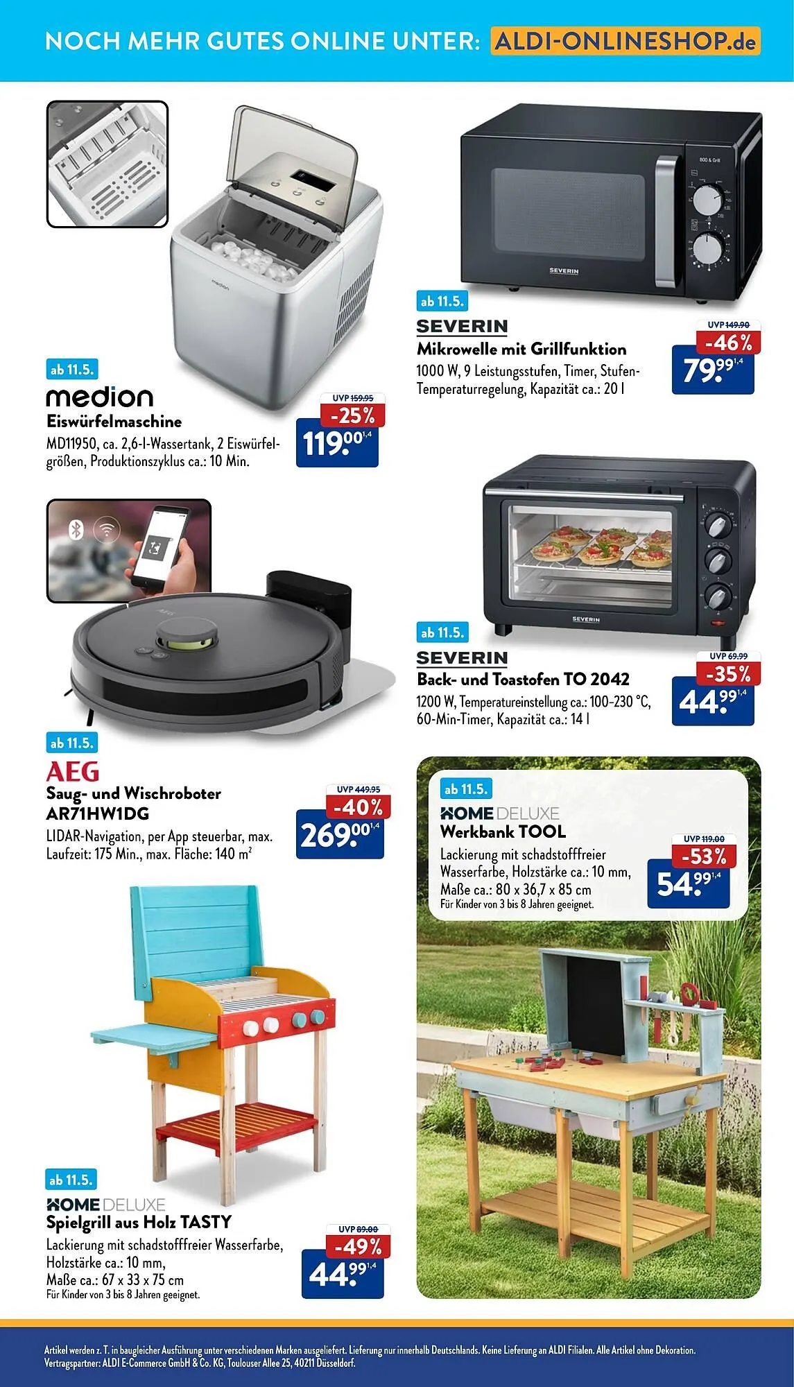 Aldi Nord Prospekt von 12. Mai bis 18. Mai 2025 - Prospekt seite 39