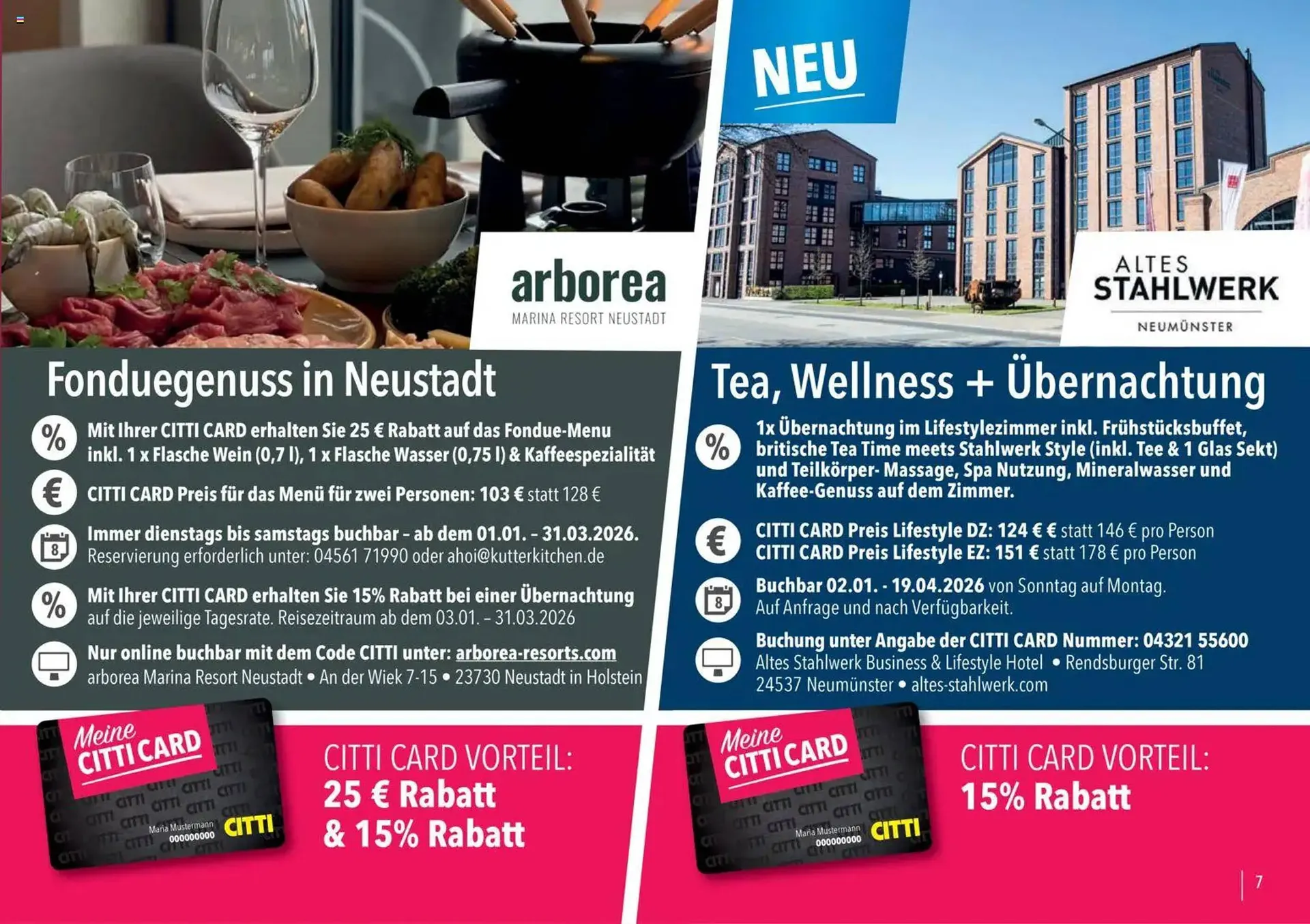 CITTI Markt Prospekt von 1. Januar bis 19. April 2026 - Prospekt seite 7