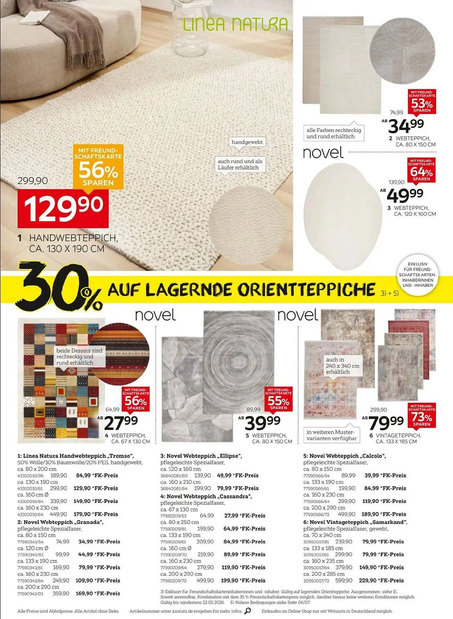 XXXLutz Prospekt von 8. Februar bis 22. Februar 2026 - Prospekt seite 30