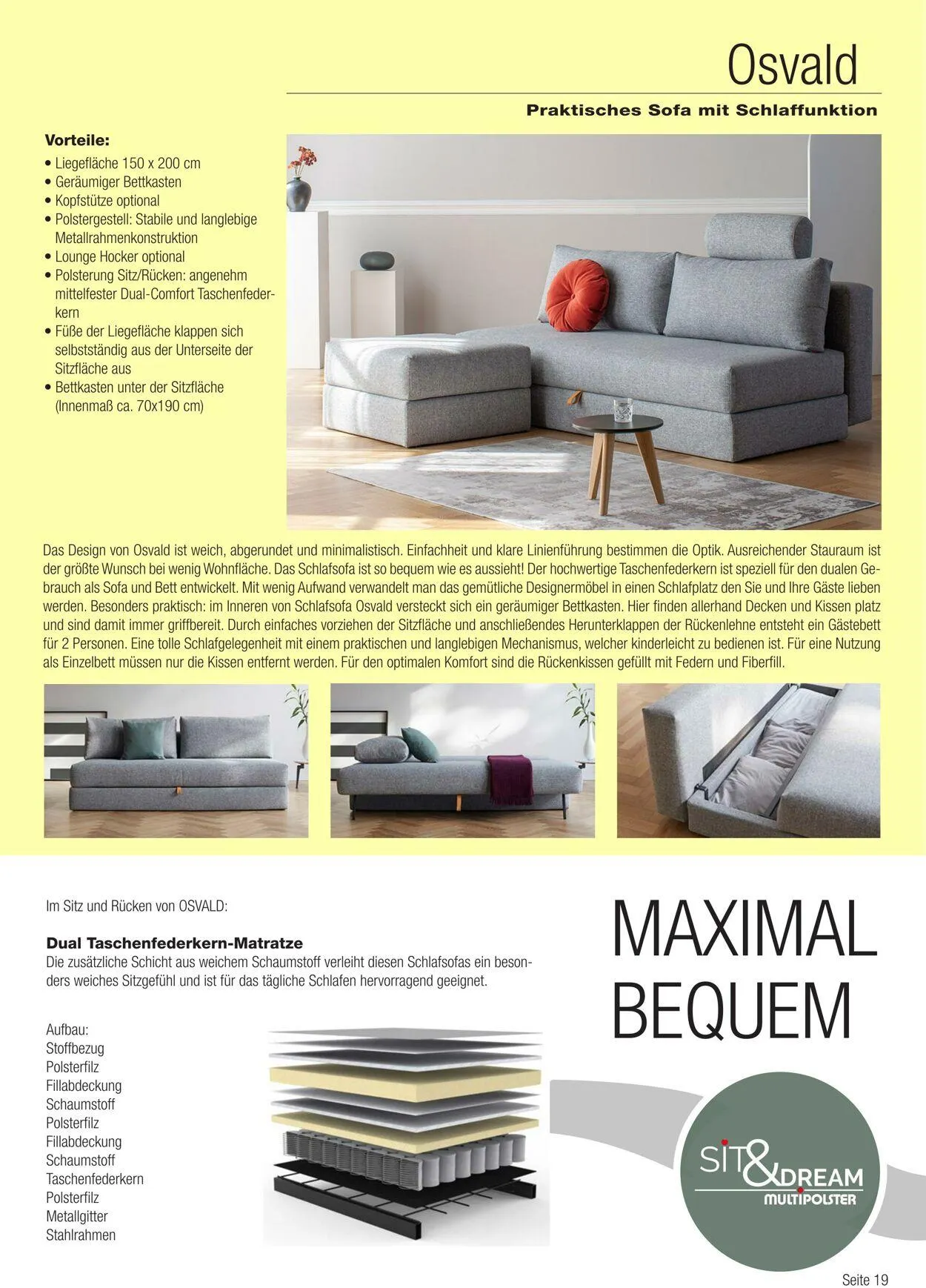 Multipolster Aktueller Prospekt von 2. Juni bis 16. Juni 2025 - Prospekt seite 19