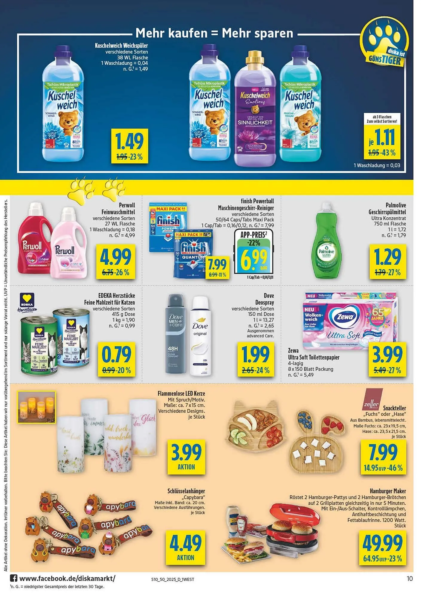 Diska Prospekt von 8. Dezember bis 13. Dezember 2025 - Prospekt seite 10