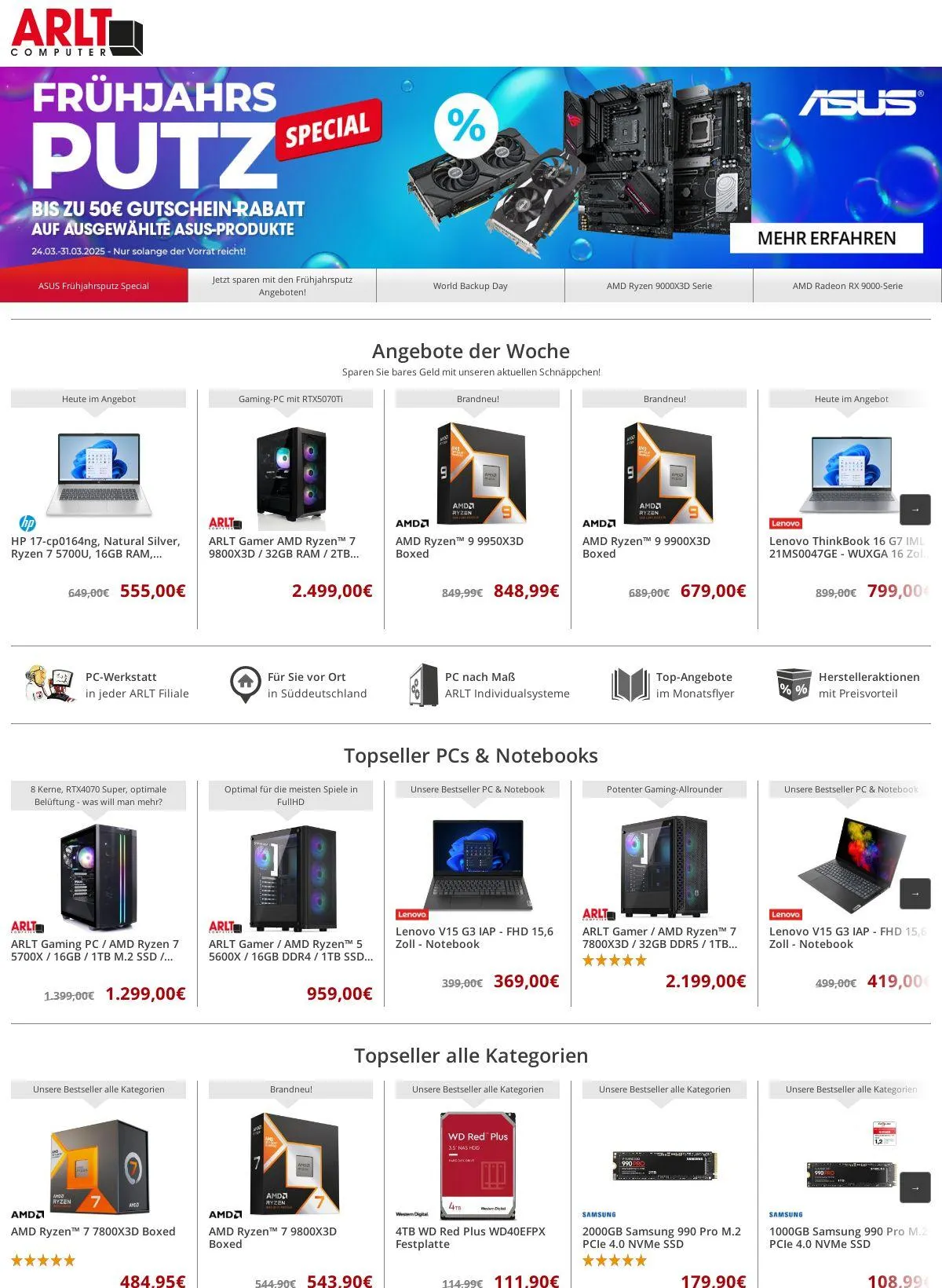 ARLT Computer Aktueller Prospekt - 1