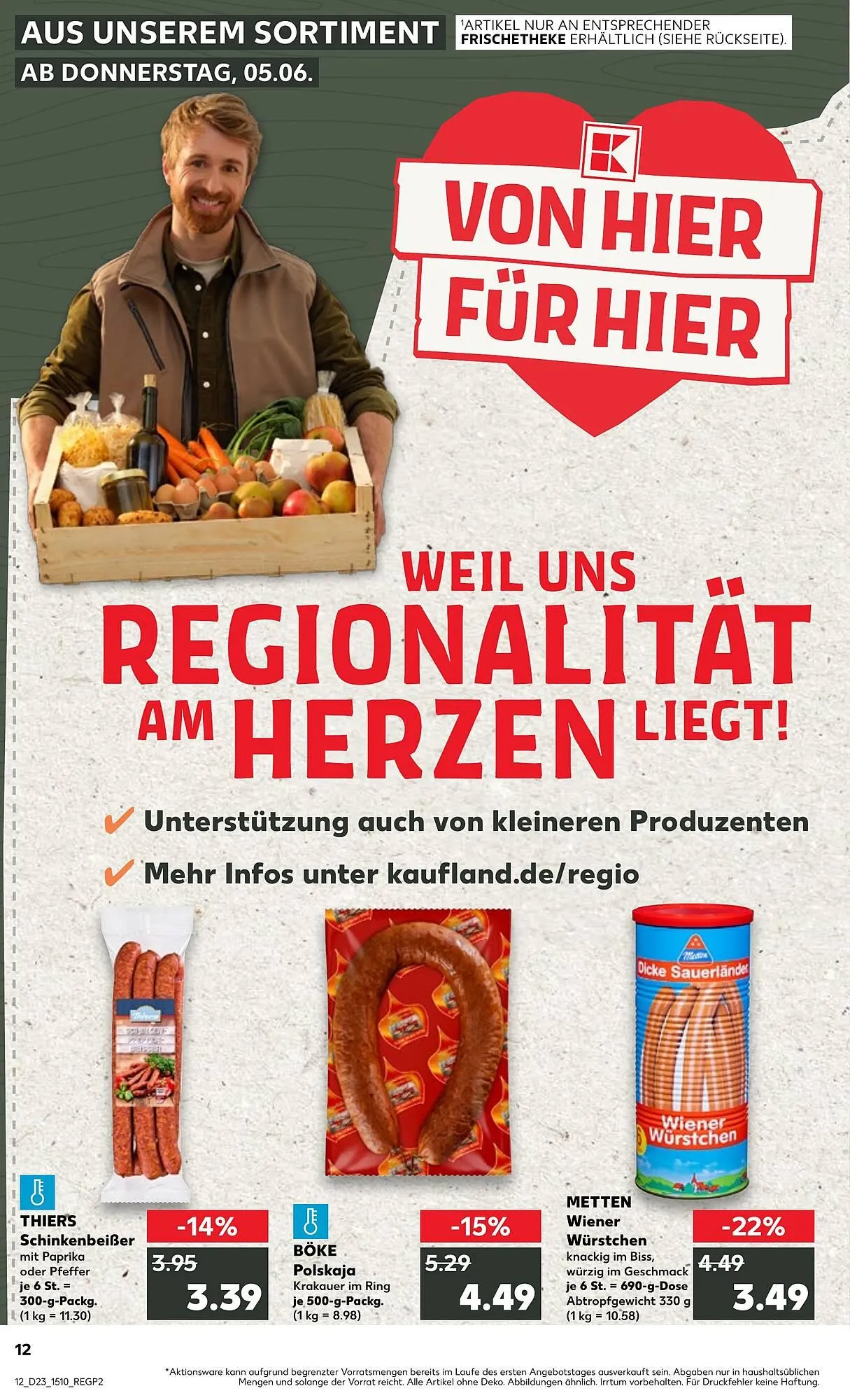 Kaufland Prospekt von 5. Juni bis 11. Juni 2025 - Prospekt seite 12