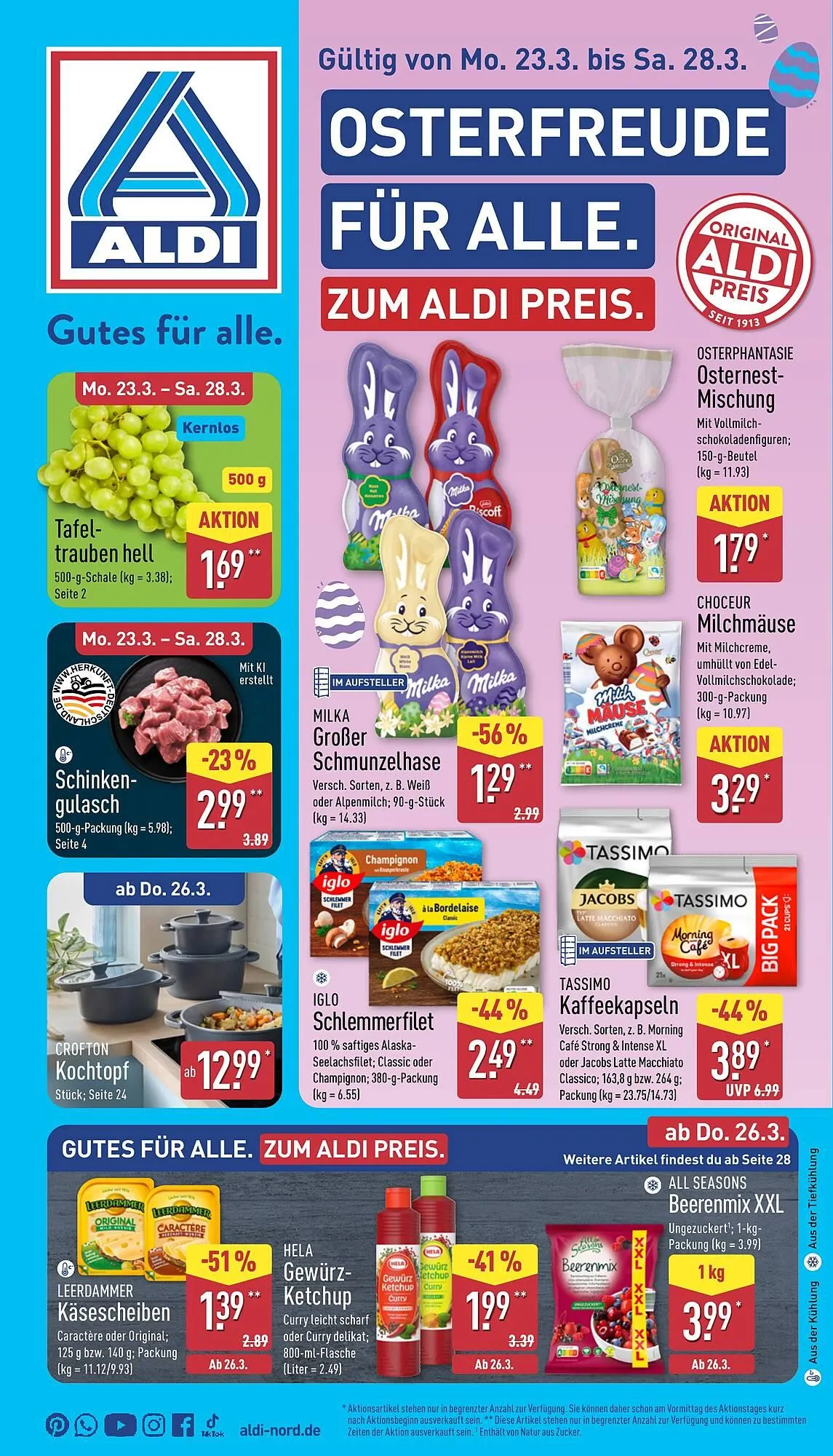 Aldi Nord Prospekt von 23. März bis 28. März 2026 - Prospekt seite 5