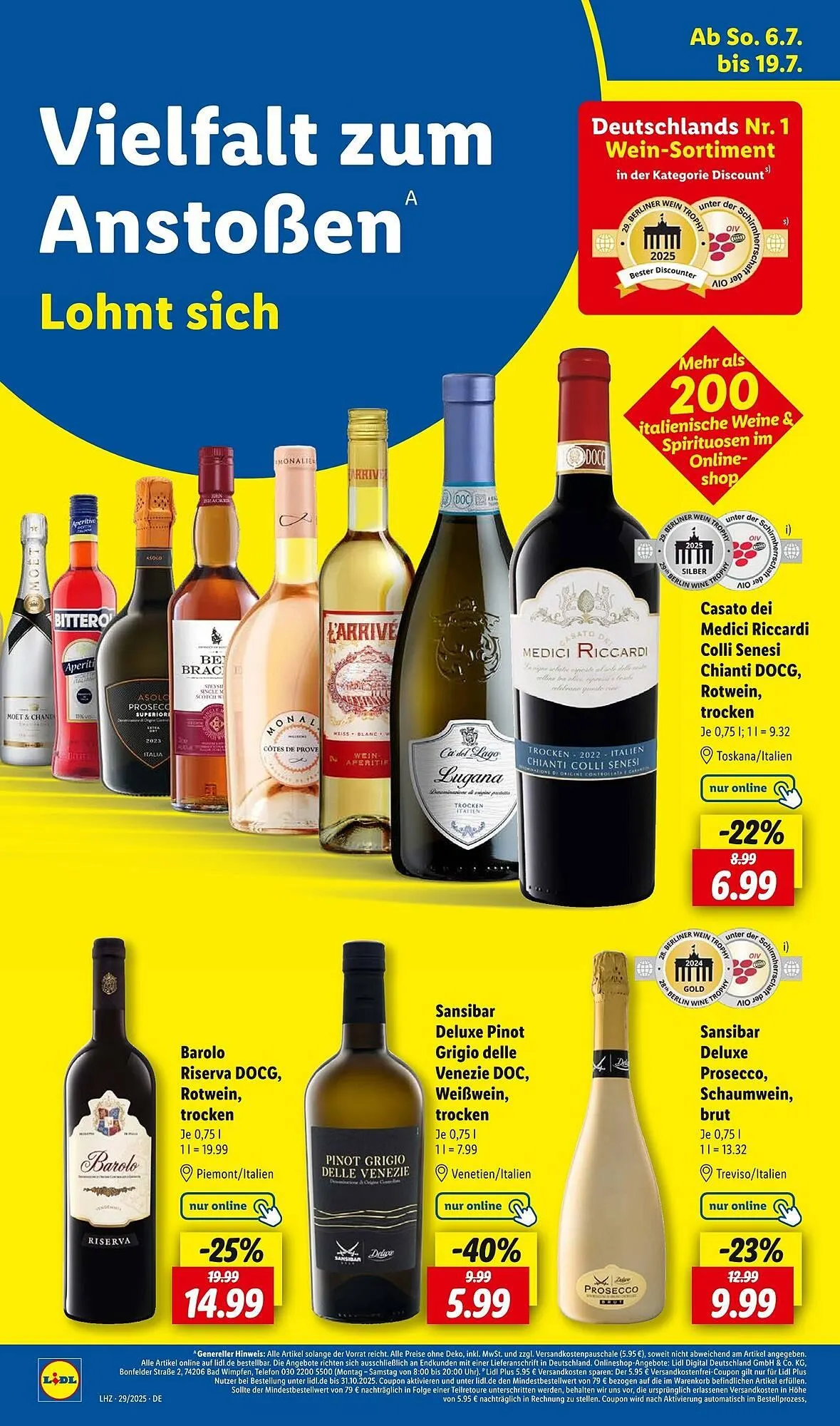 Lidl Prospekt von 14. Juli bis 19. Juli 2025 - Prospekt seite 52