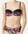 Balconette-BH mit Blumenmuster Janina, abnehmbare Träger