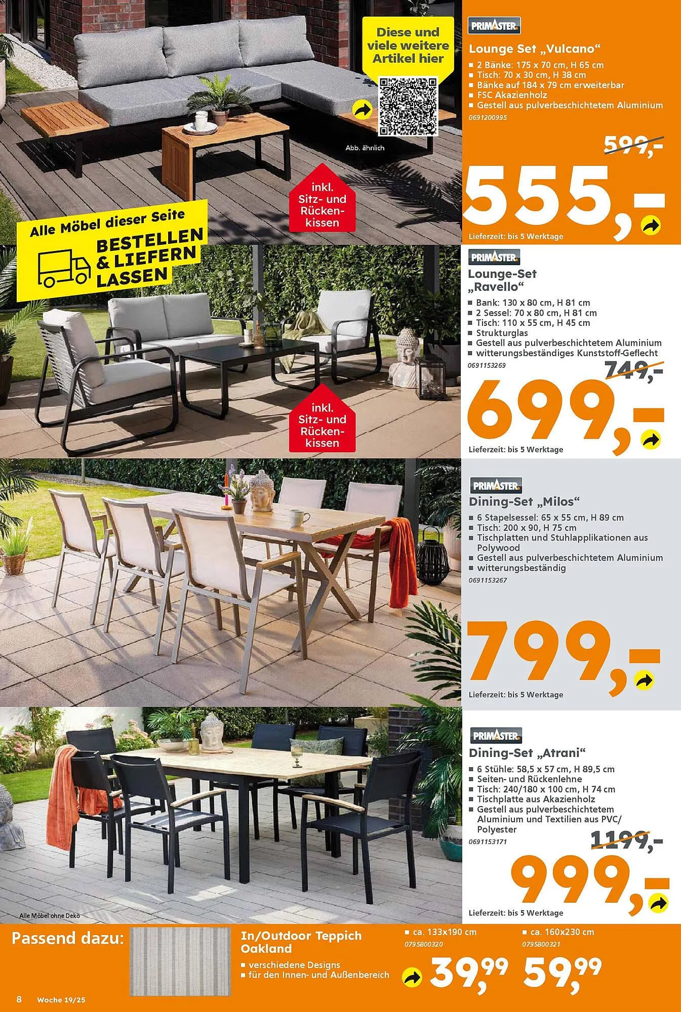 Globus Baumarkt Prospekt von 4. Mai bis 10. Mai 2025 - Prospekt seite 8