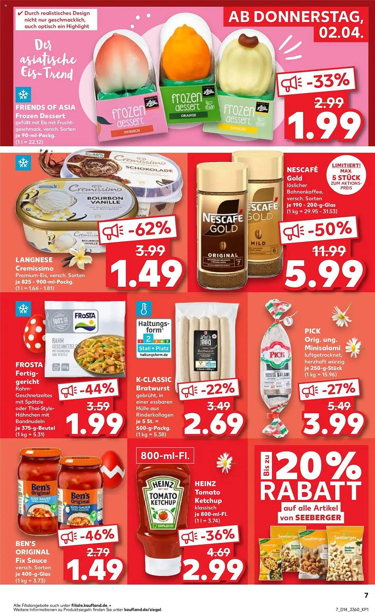 Kaufland Prospekt von 2. April bis 8. April 2026 - Prospekt seite 7