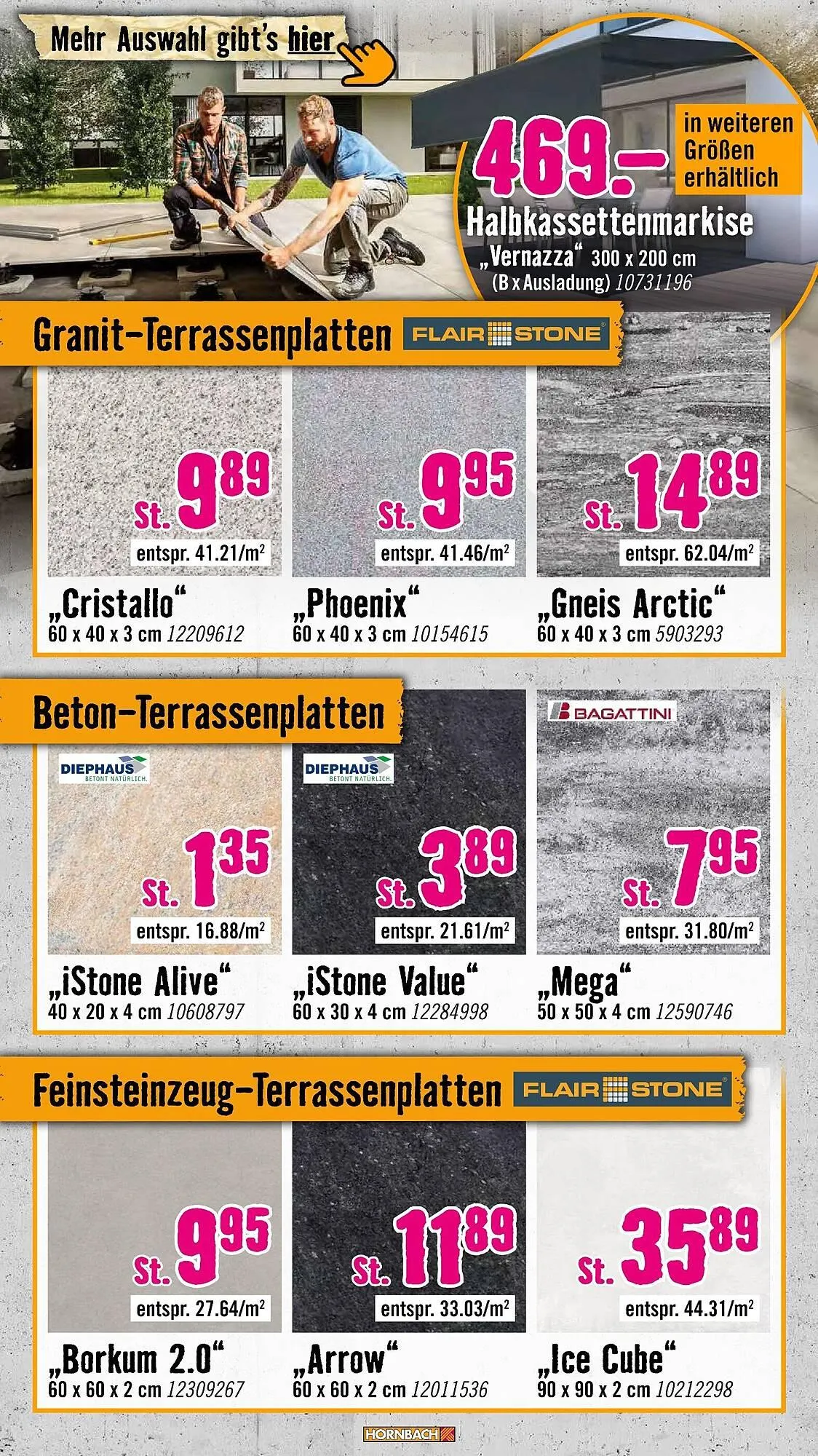 Hornbach Prospekt von 8. April bis 6. Mai 2026 - Prospekt seite 7