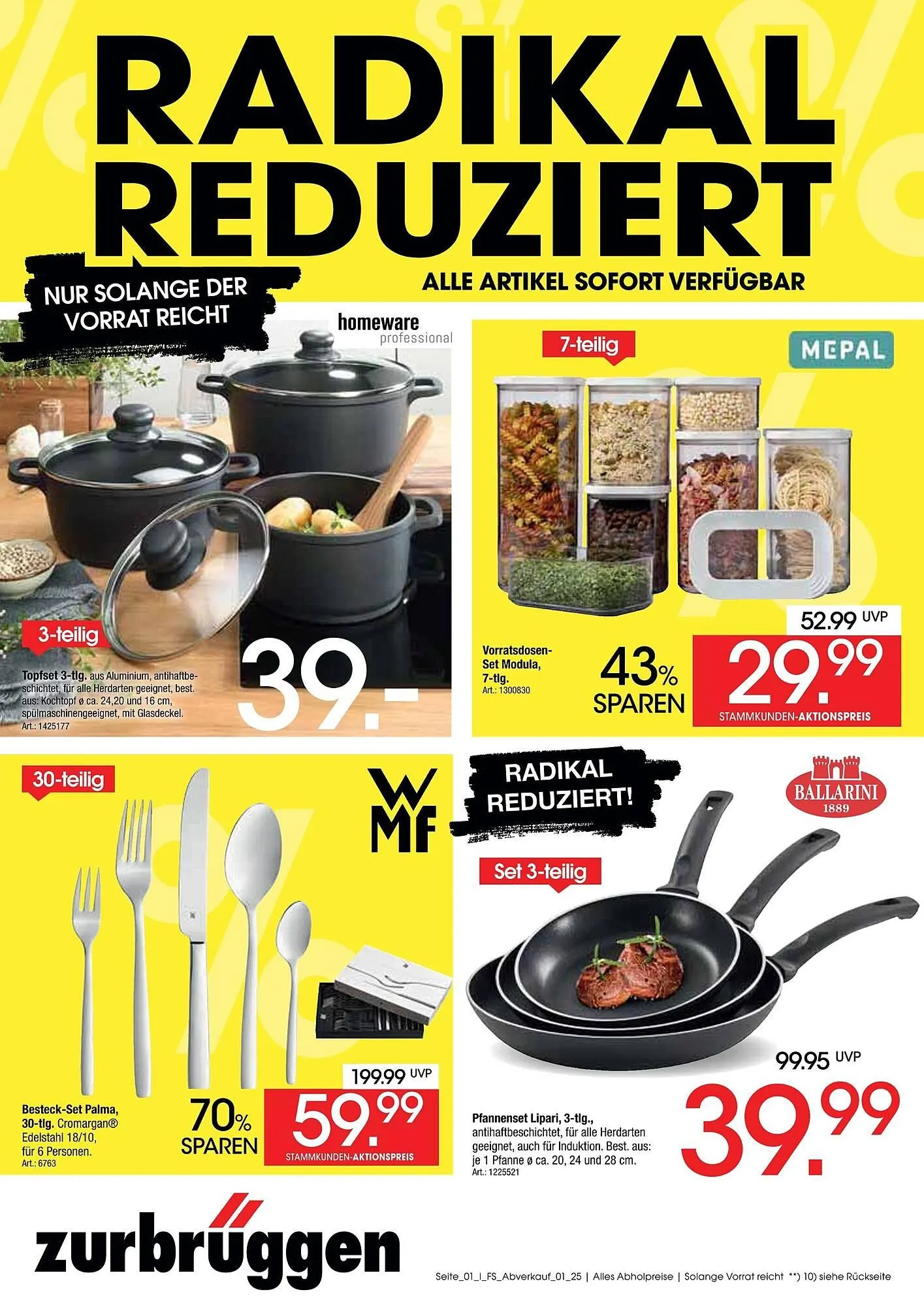 Zurbrüggen Prospekt - 1