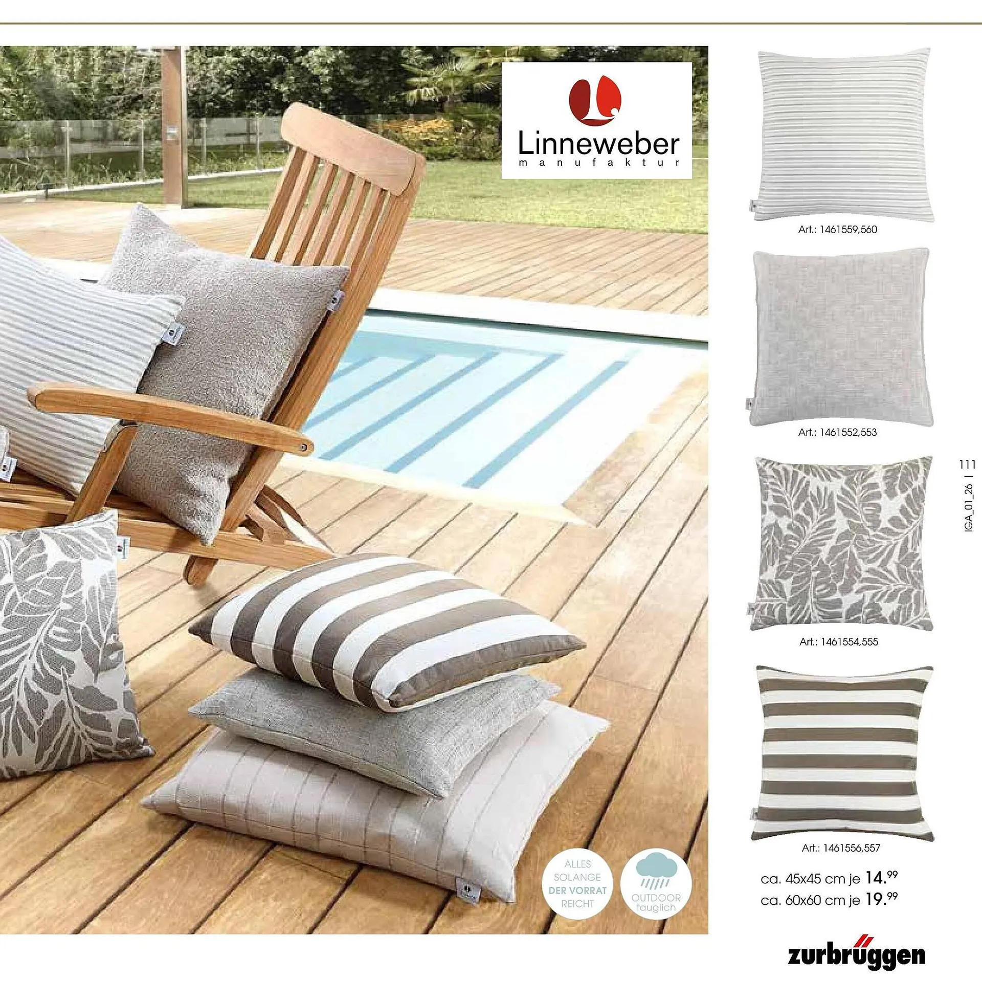 Zurbrüggen Prospekt von 17. März bis 31. August 2026 - Prospekt seite 111