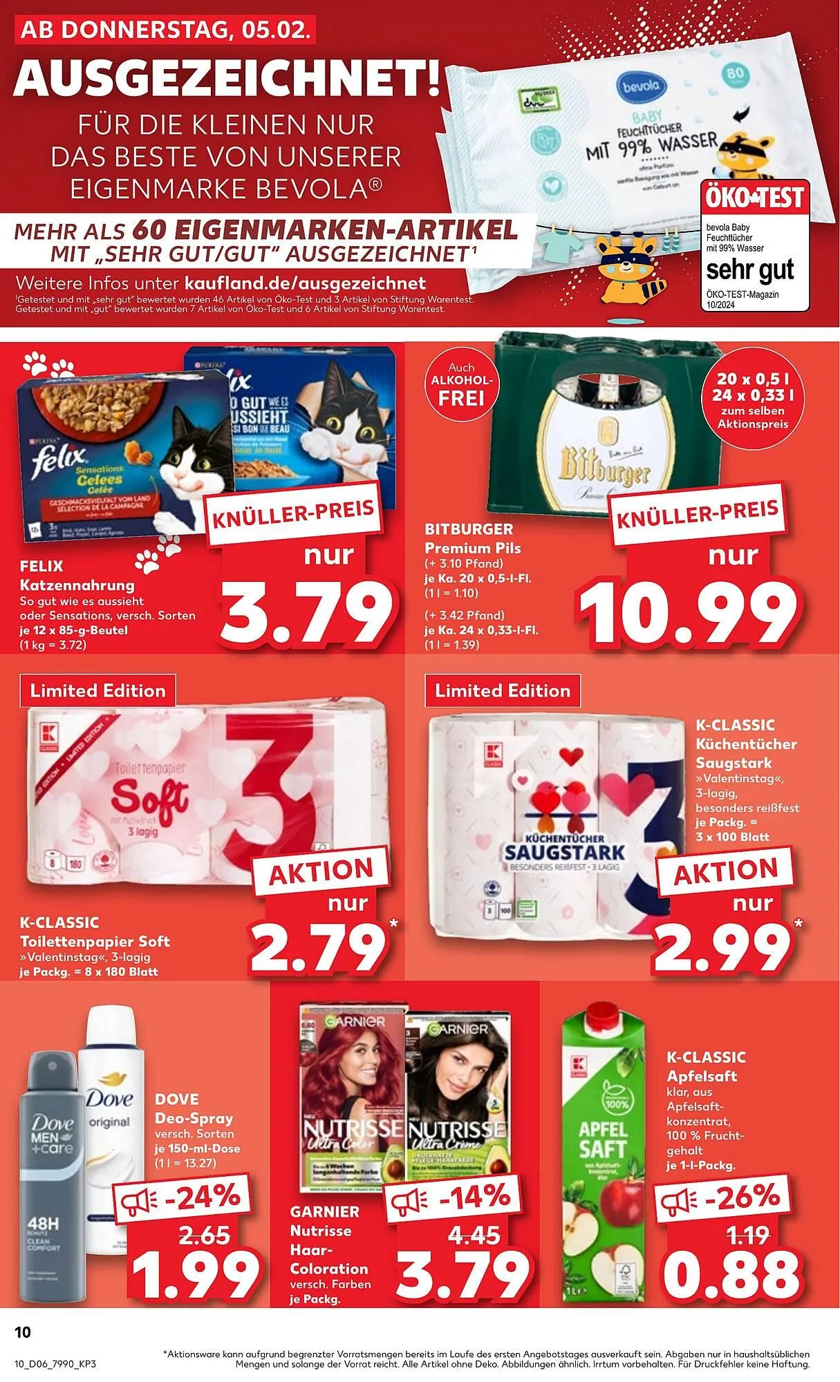 Kaufland Prospekt von 5. Februar bis 11. Februar 2026 - Prospekt seite 10